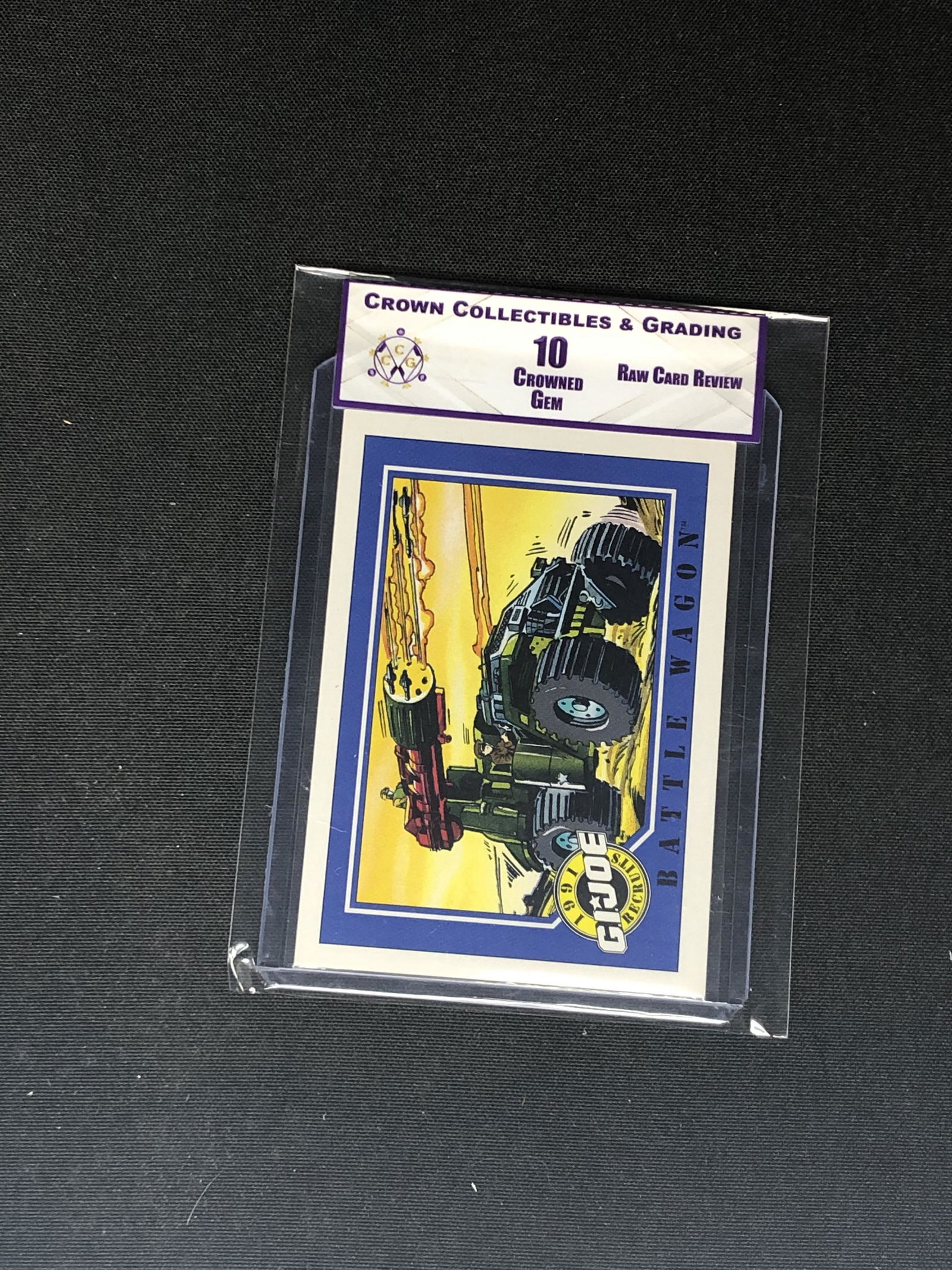 RCR G.I. Joe CC&G 10 Trading Card (1 of 1)