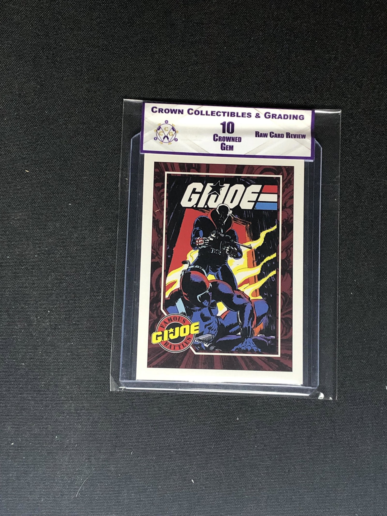 RCR G.I. Joe CC&G 10 Trading Card (1 of 1)