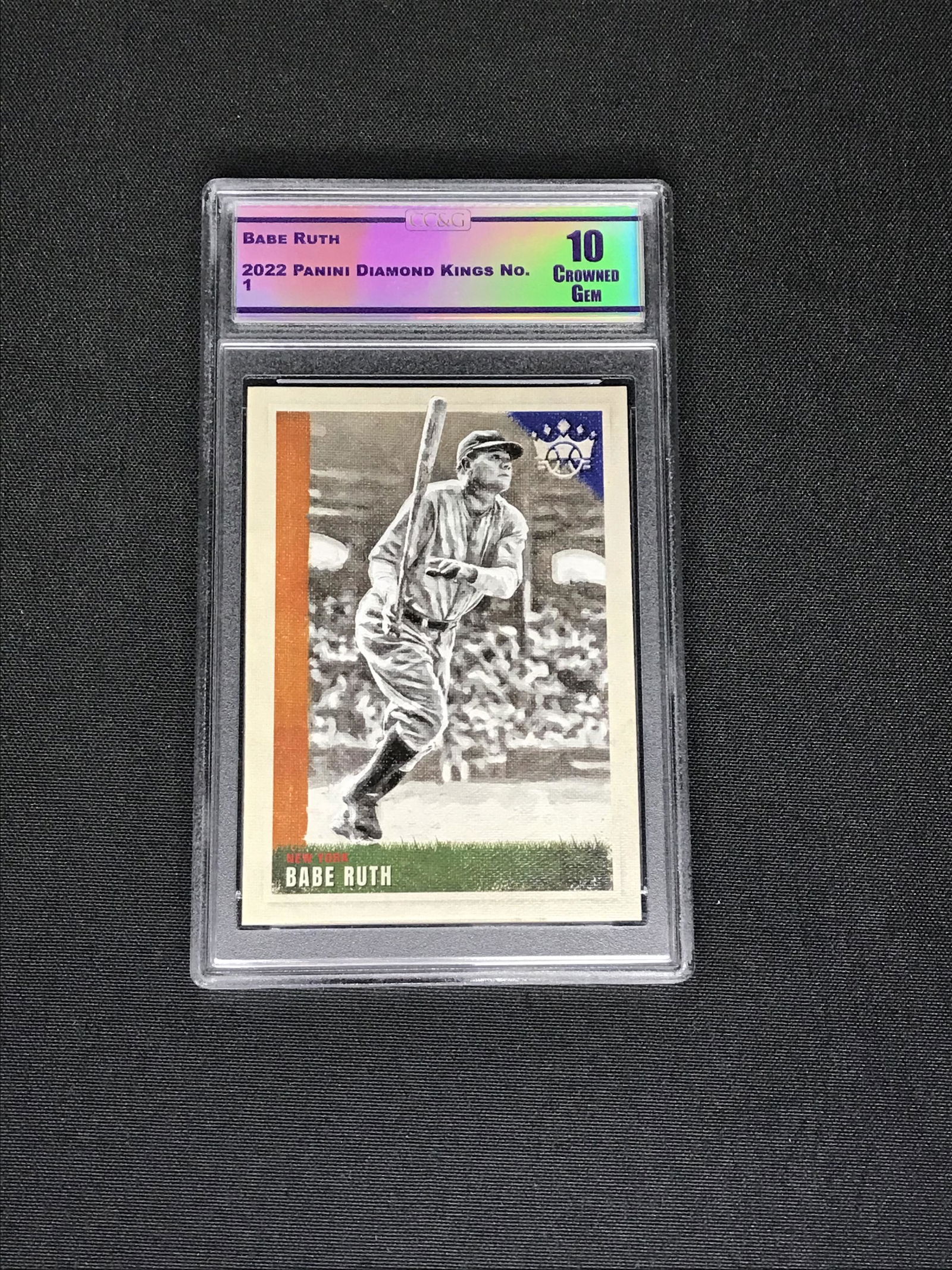 Babe Ruth Panini Diamond Kings CC&G10: Babe Ruth Panini Diamond Kings CC&G10