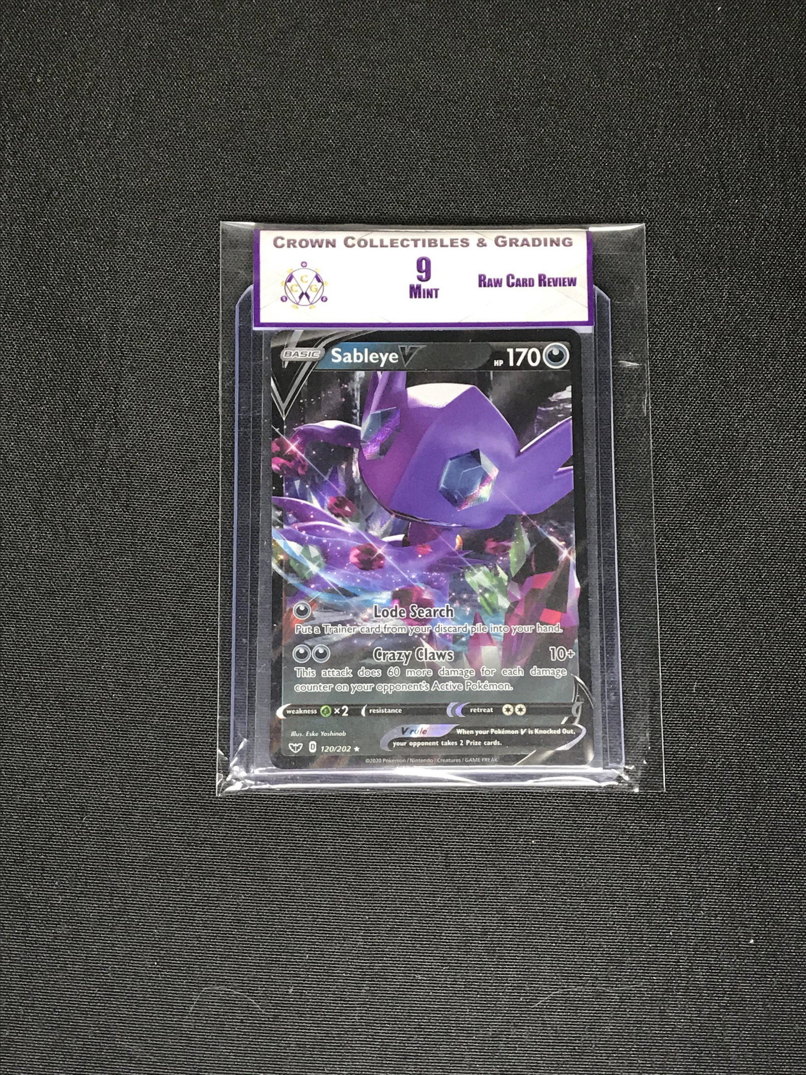 Sableye V RCR 9 (1 of 1)
