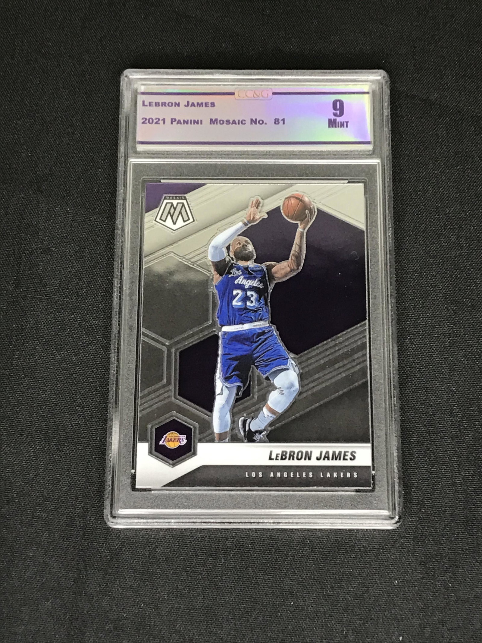 Lebron James Panini Mosaic CC&G 9 (1 of 1)