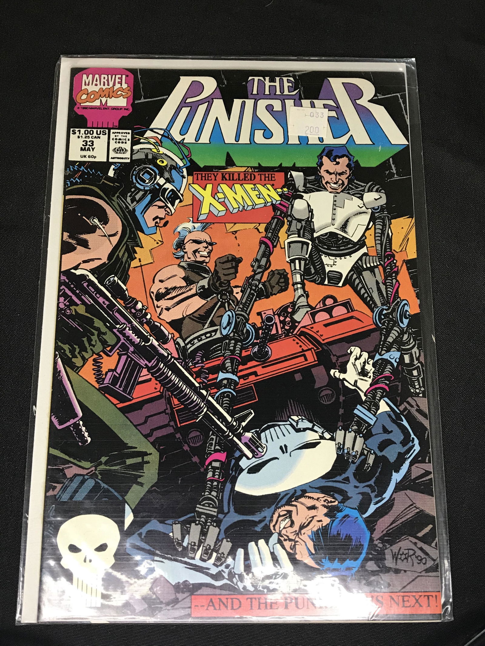 Marvel The Punisher comic book (1 of 1)