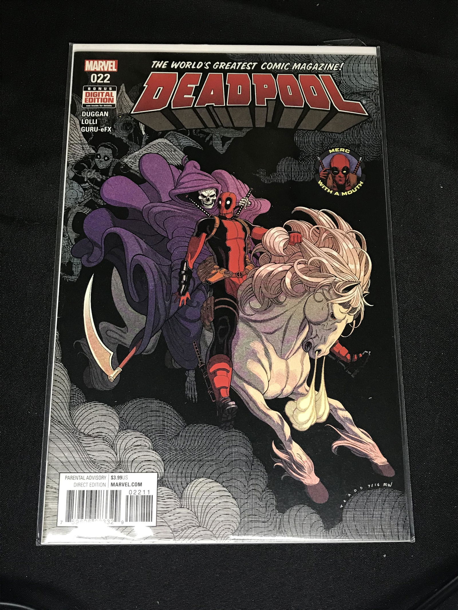 Marvel Deadpool comic book (1 of 1)