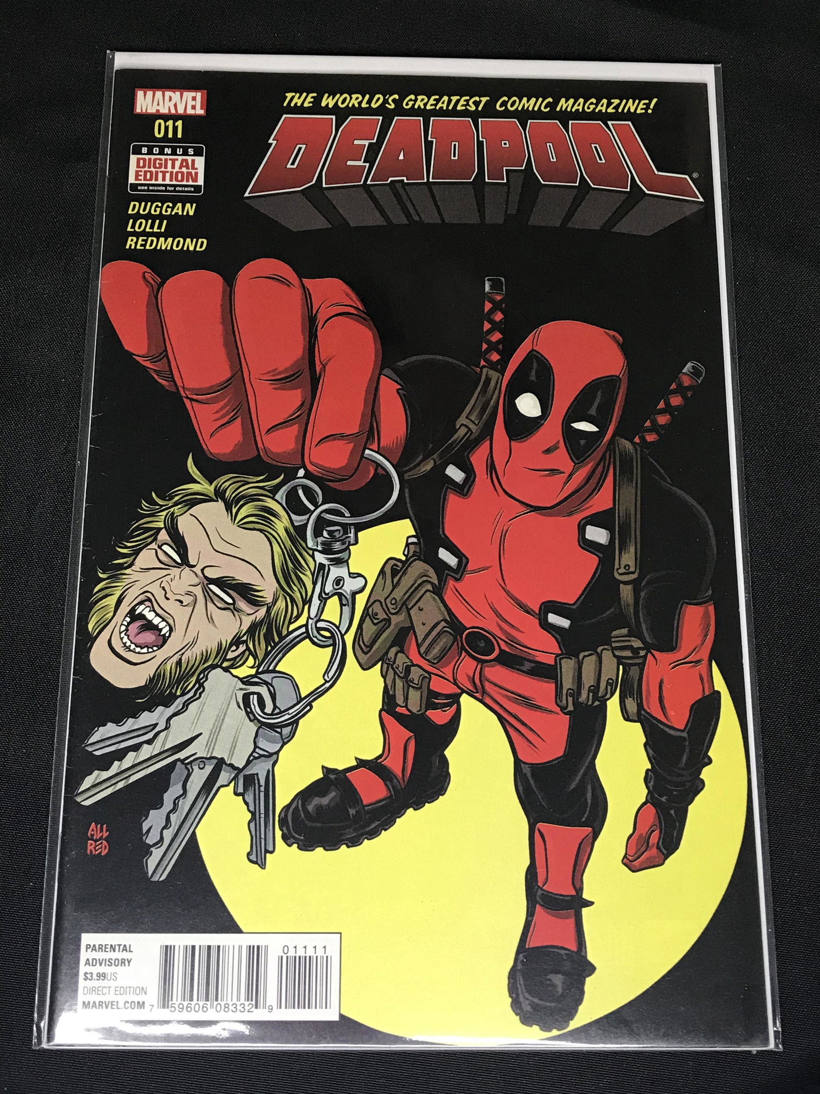 Marvel Deadpool comic book (1 of 1)