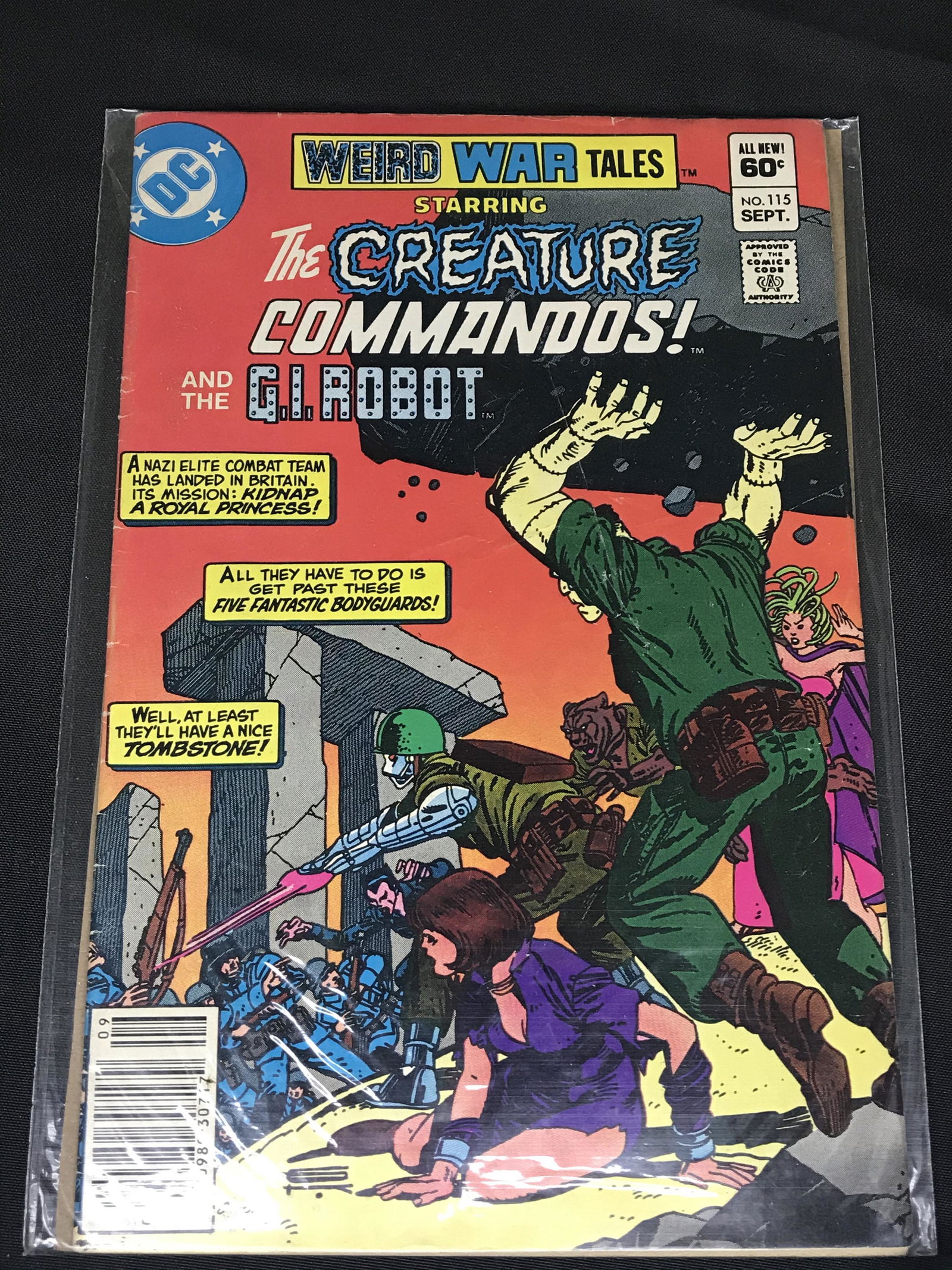 DC Weird War Tales comic book (1 of 1)