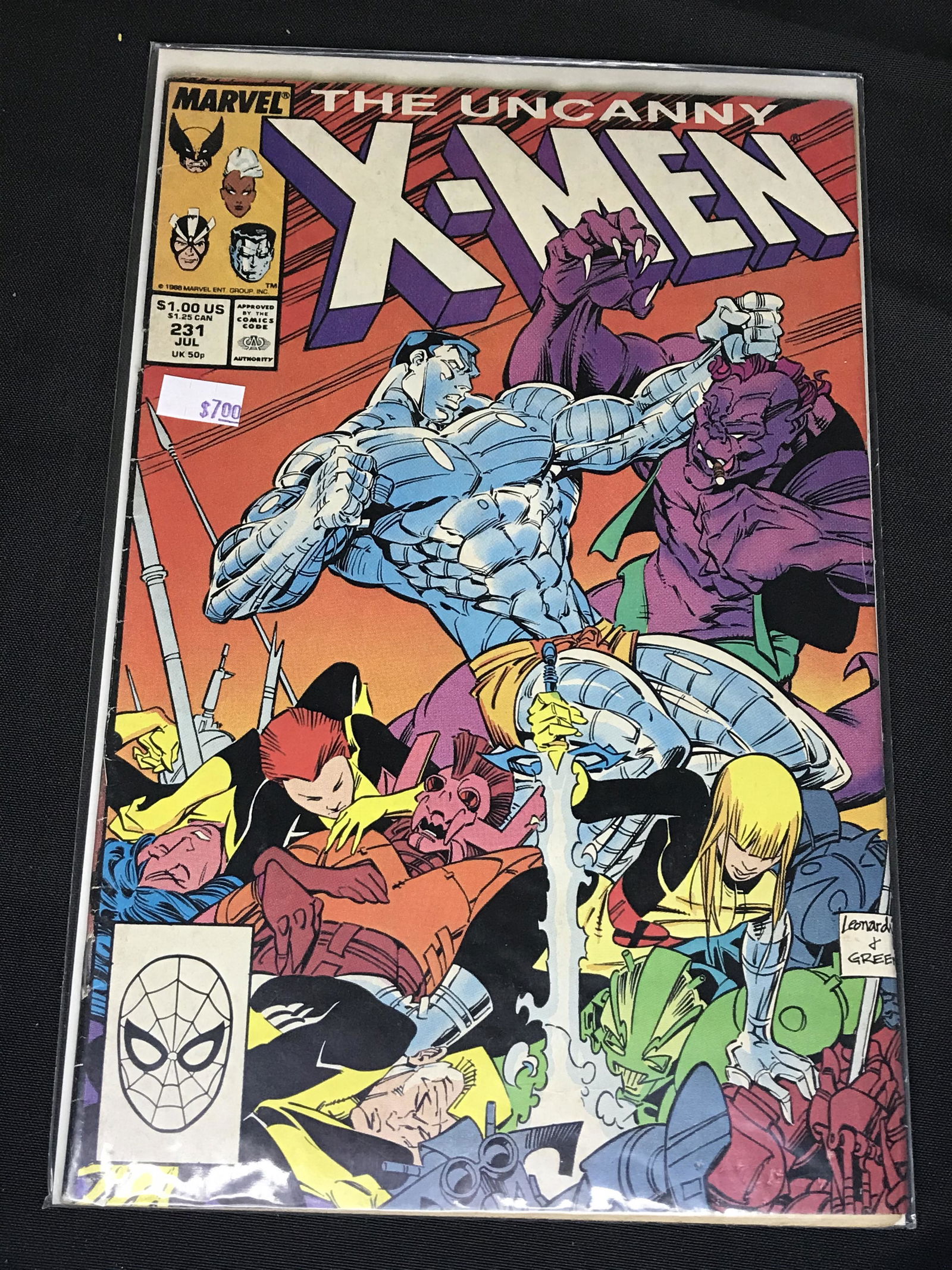 Marvel Uncanny X-Men comic book (1 of 1)