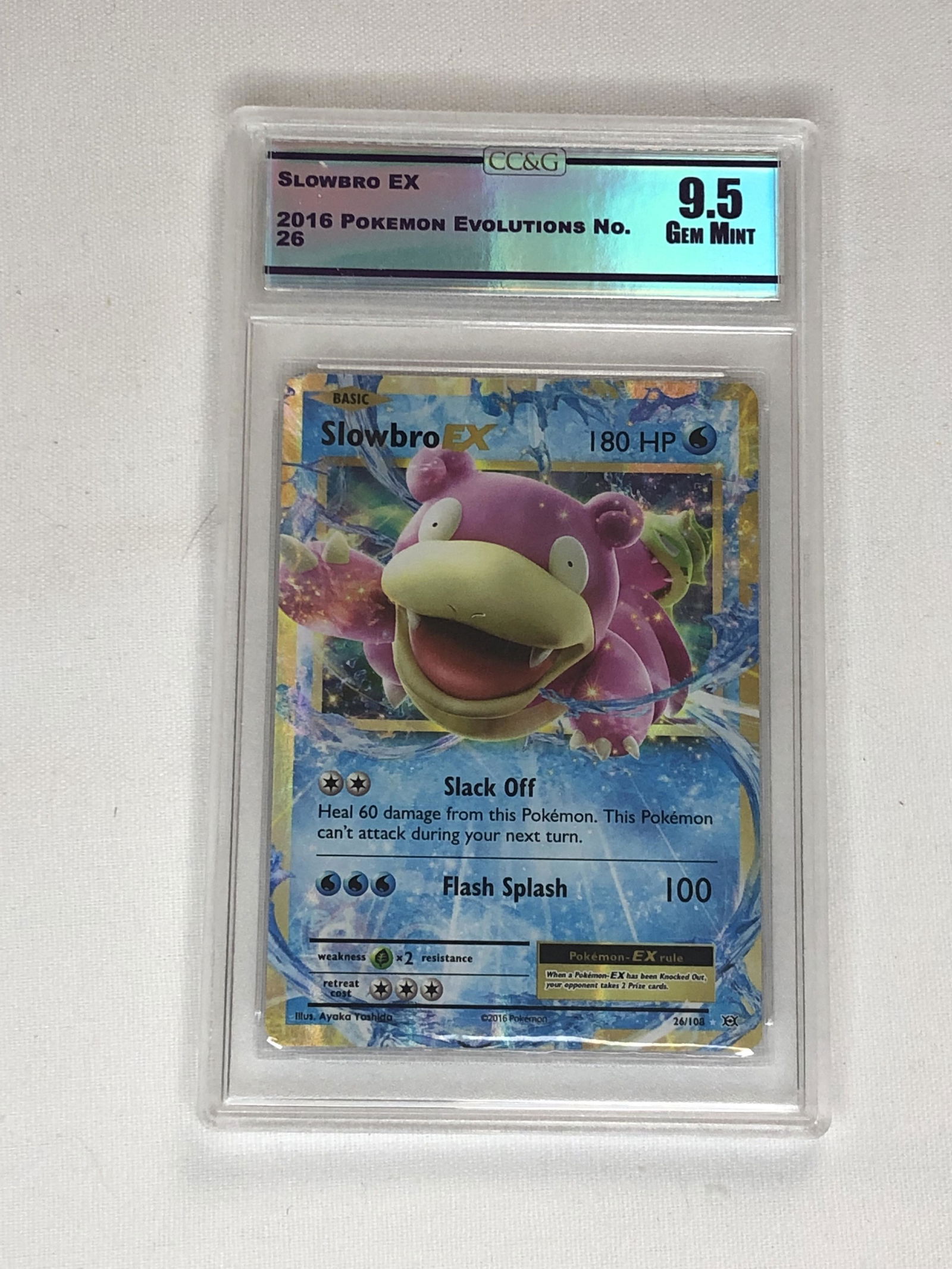 Slowbro EX Graded CC&G 9.5 (1 of 1)