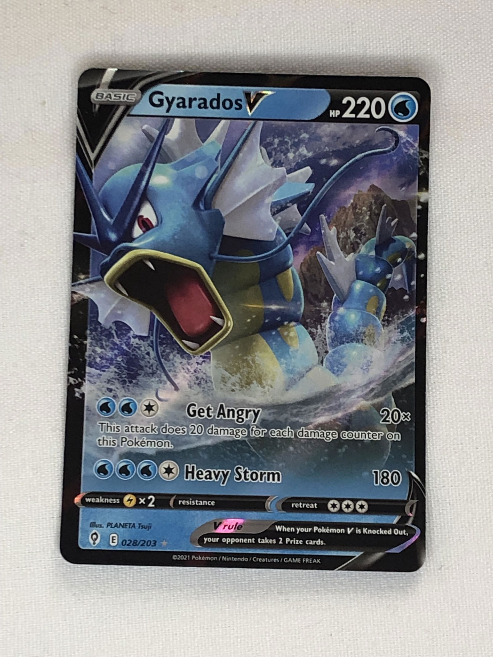Gyarados V Pokemon Card (1 of 1)