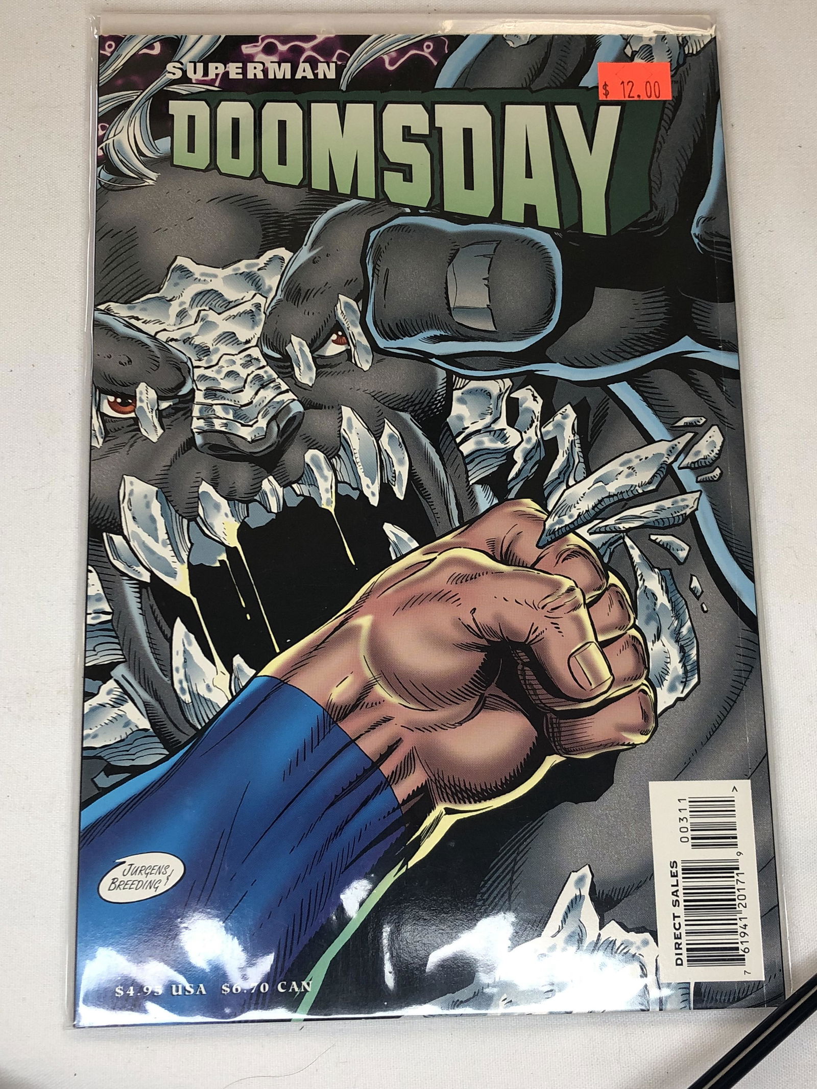 DC Superman Doomsday Comic Book (1 of 1)