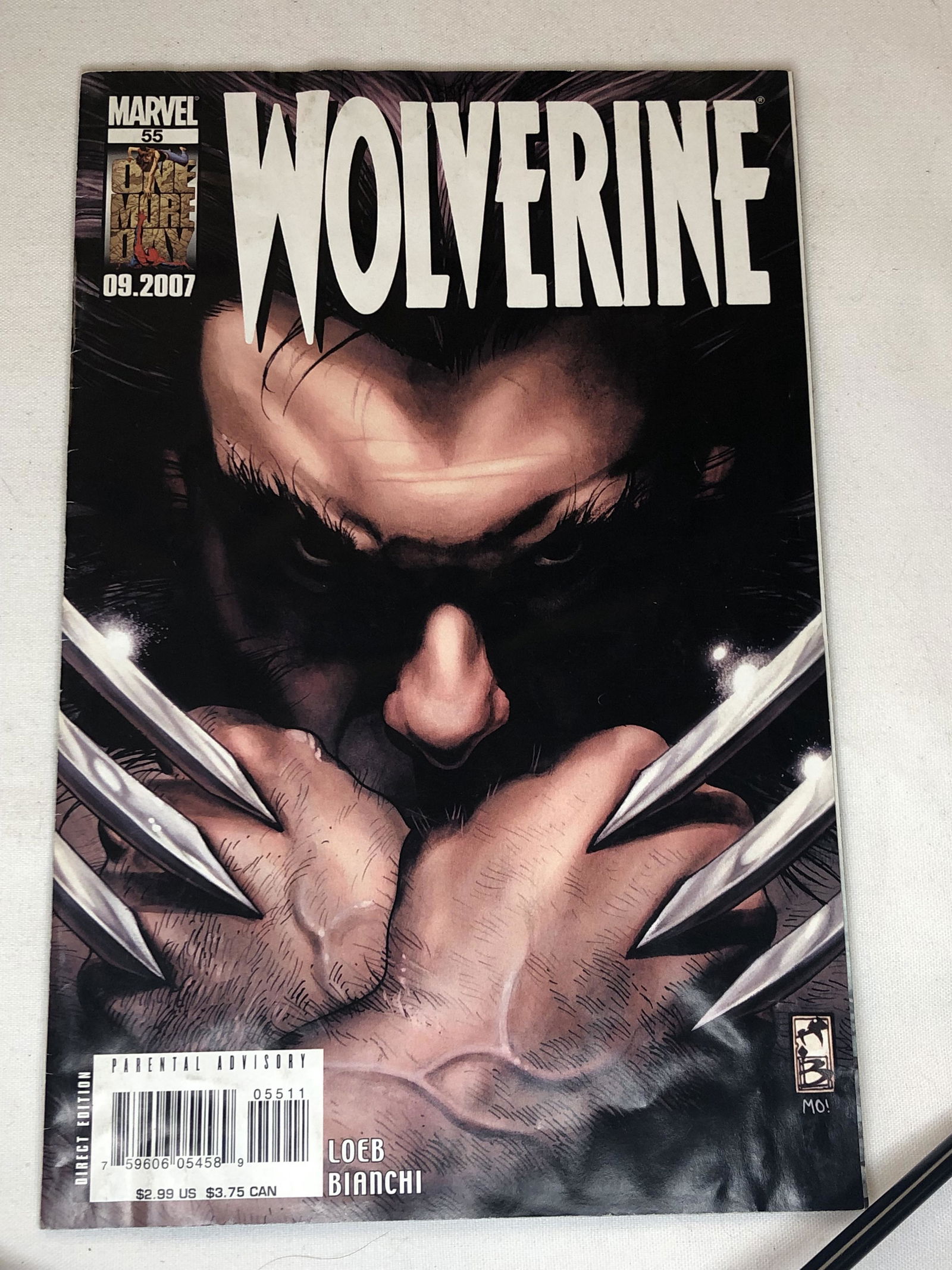 Marvel Wolverine Comic Book (1 of 1)