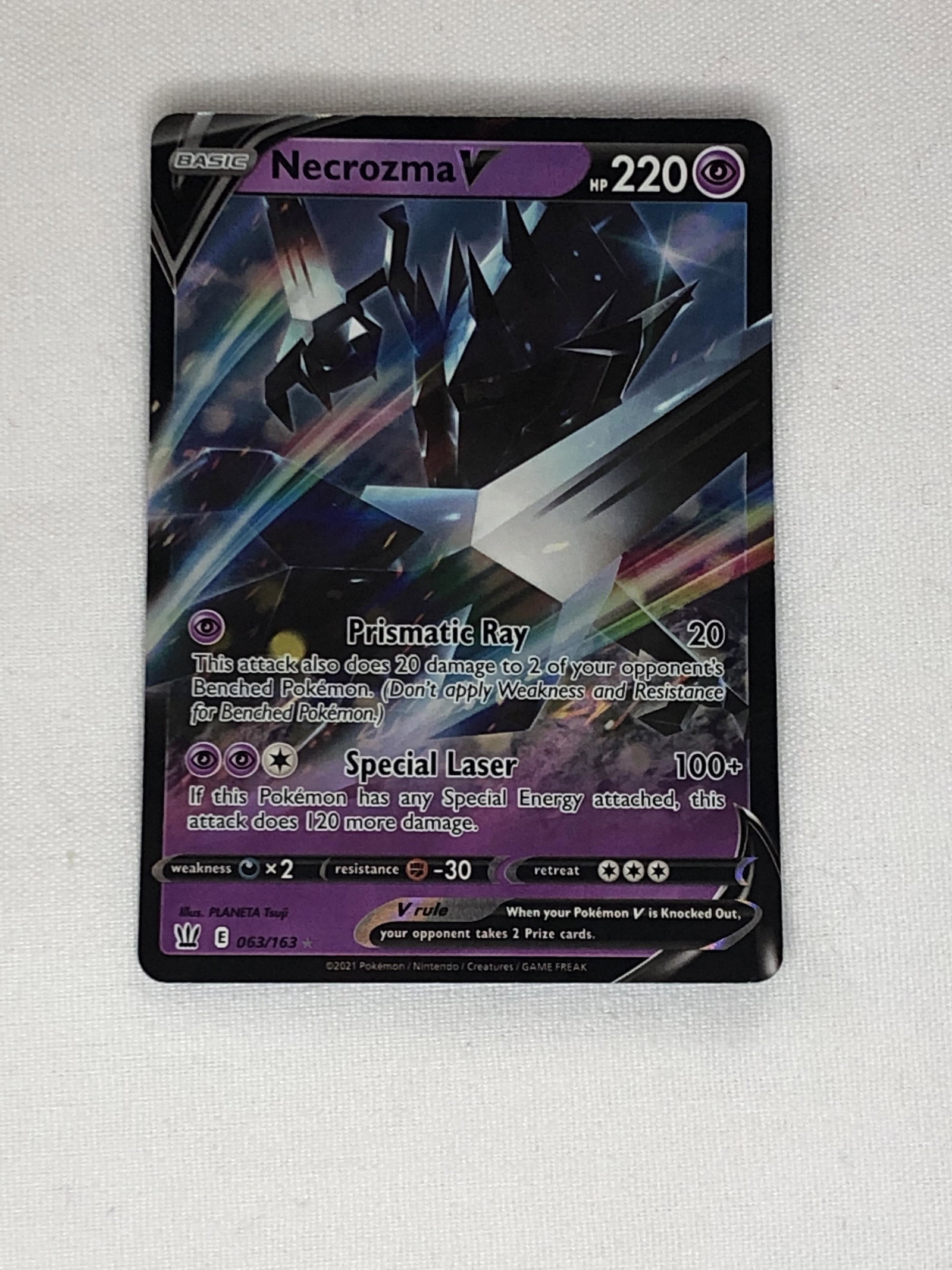 Necrozma V Pokemon Card (1 of 1)