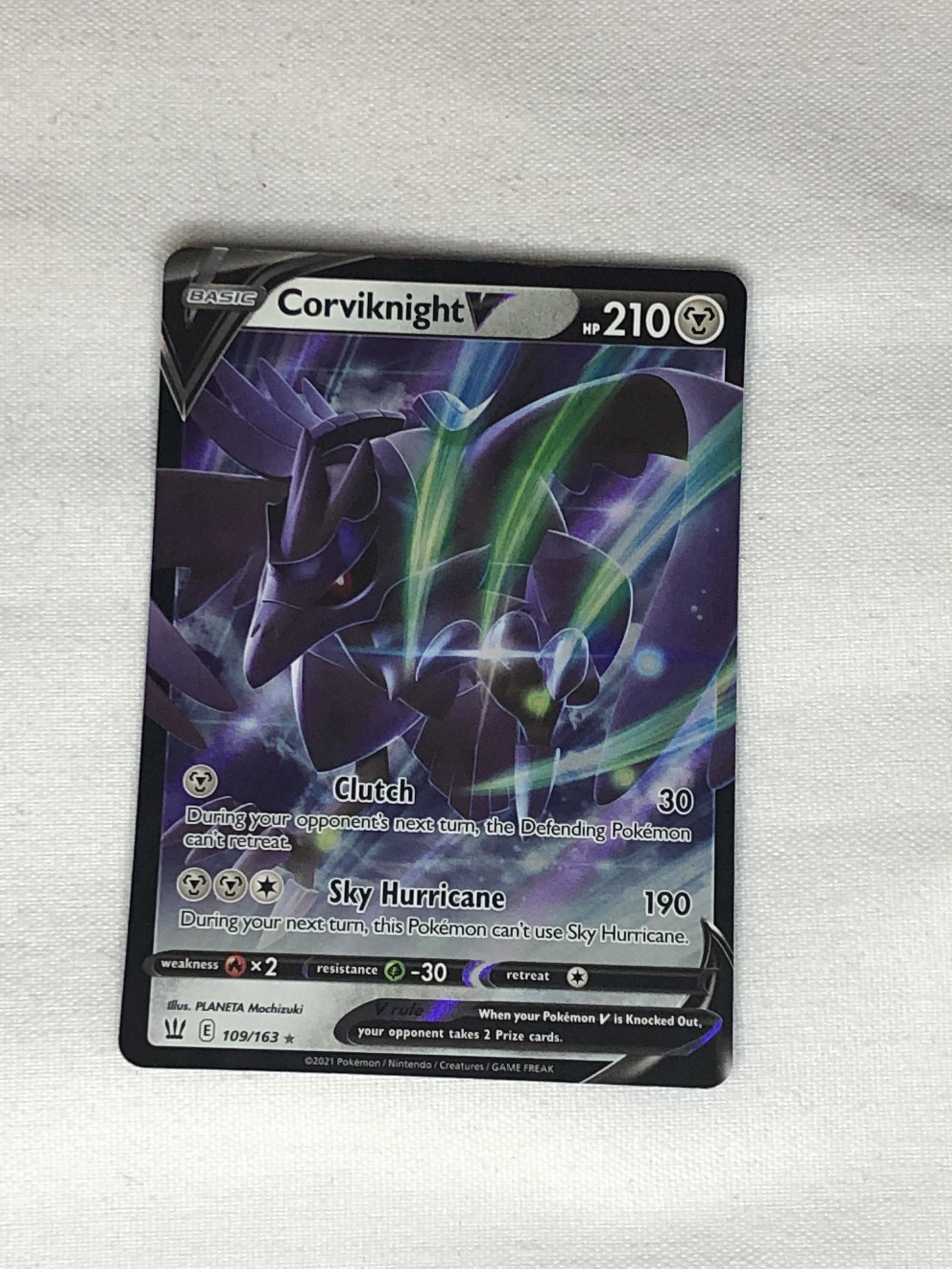 Corviknight V Pokemon Card (1 of 1)