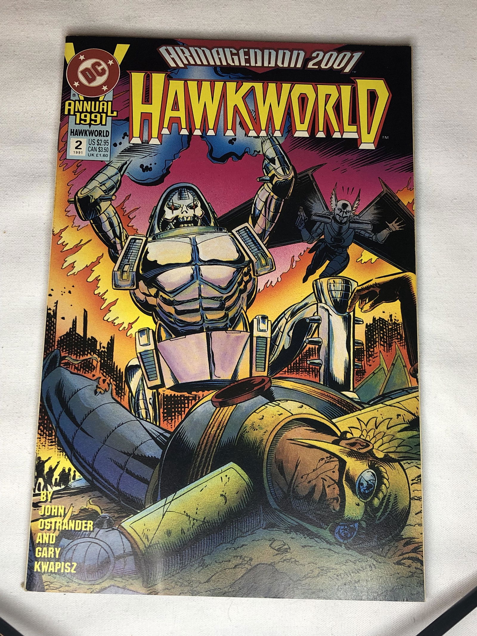 DC Hawkworld Comic Book (1 of 1)