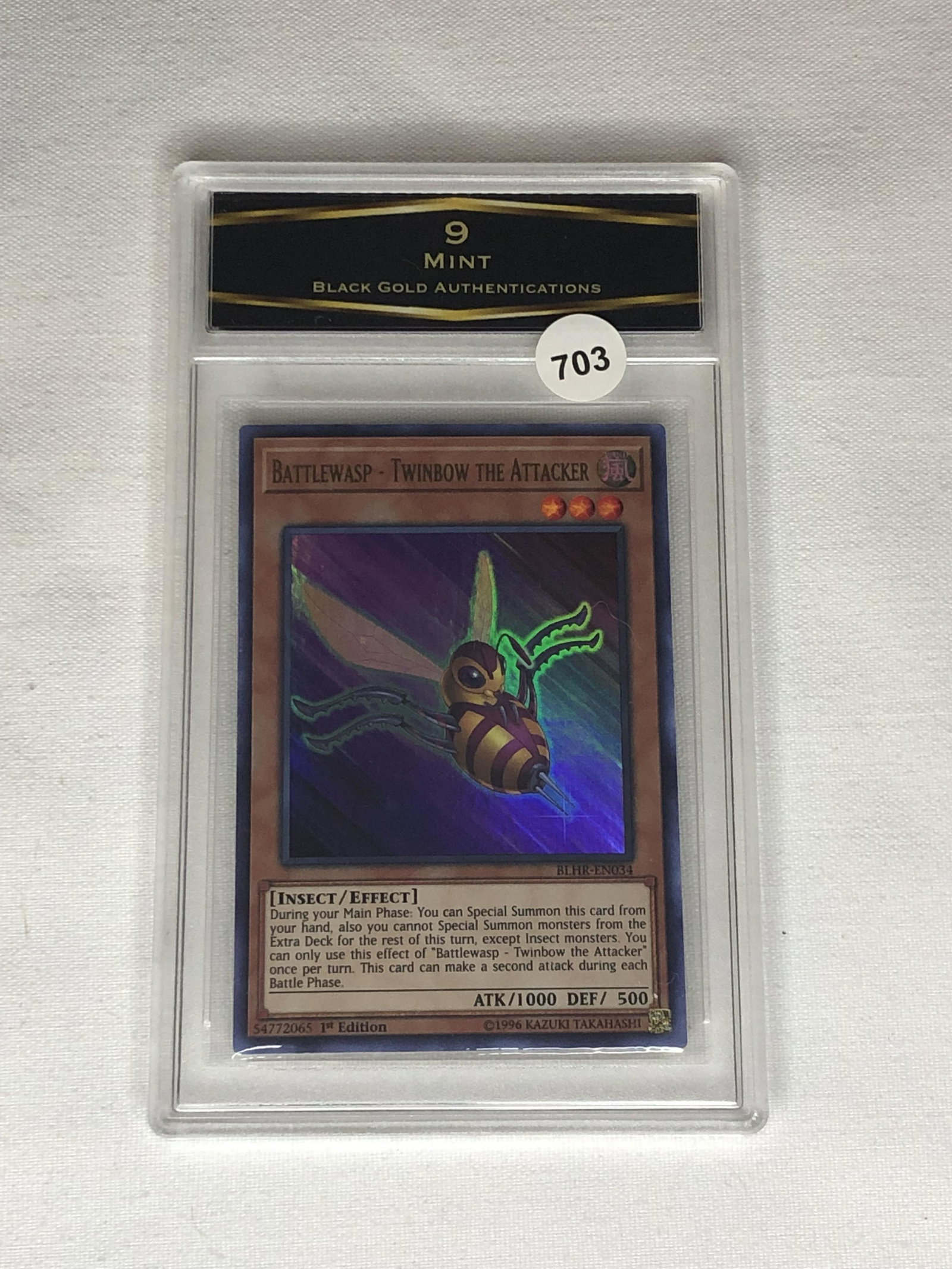 BGA Graded Yu-Gi-Oh! Card: BGA Graded Yu-Gi-Oh! Card
