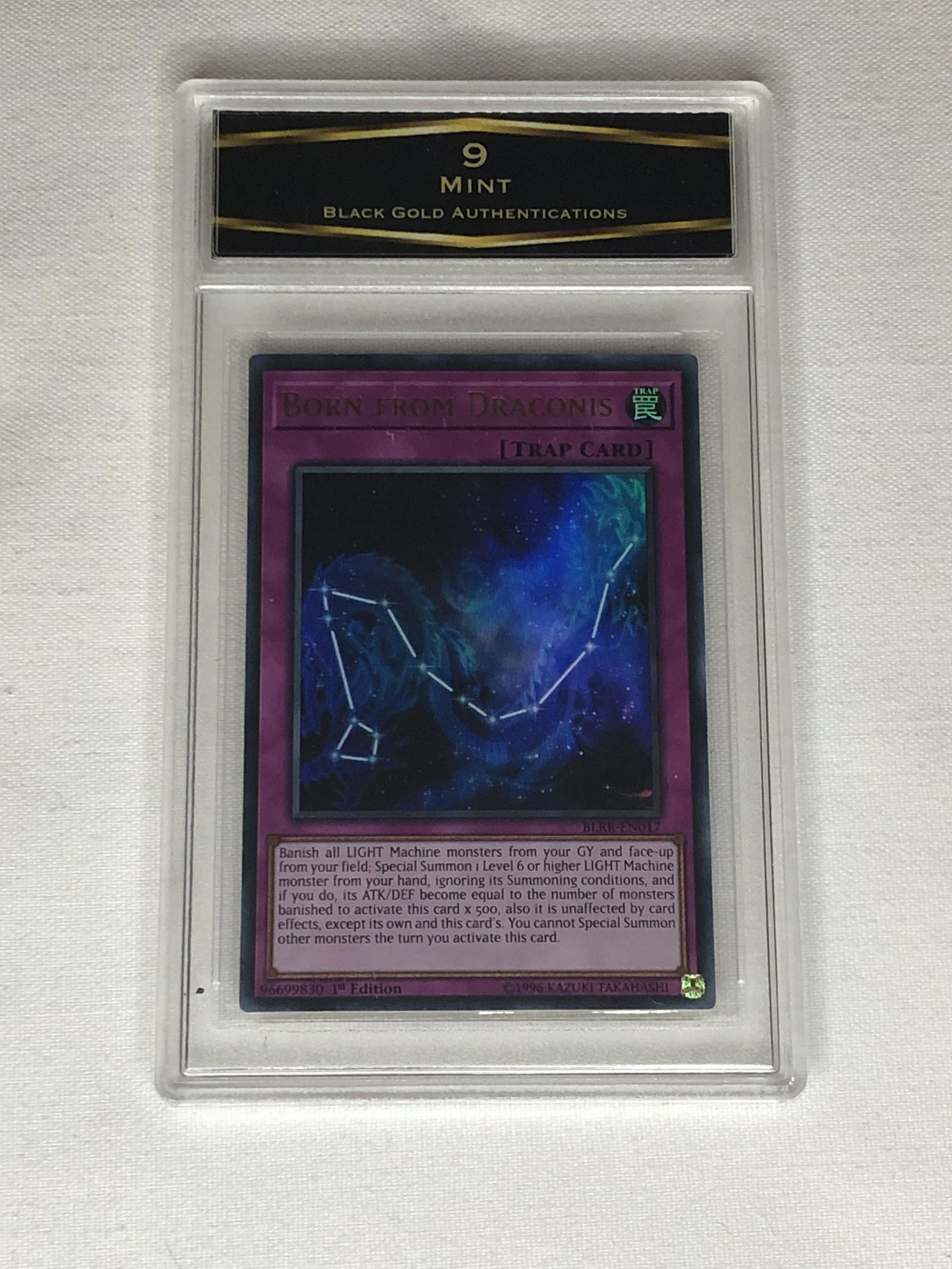 BGA Graded Yu-Gi-Oh! Card: BGA Graded Yu-Gi-Oh! Card