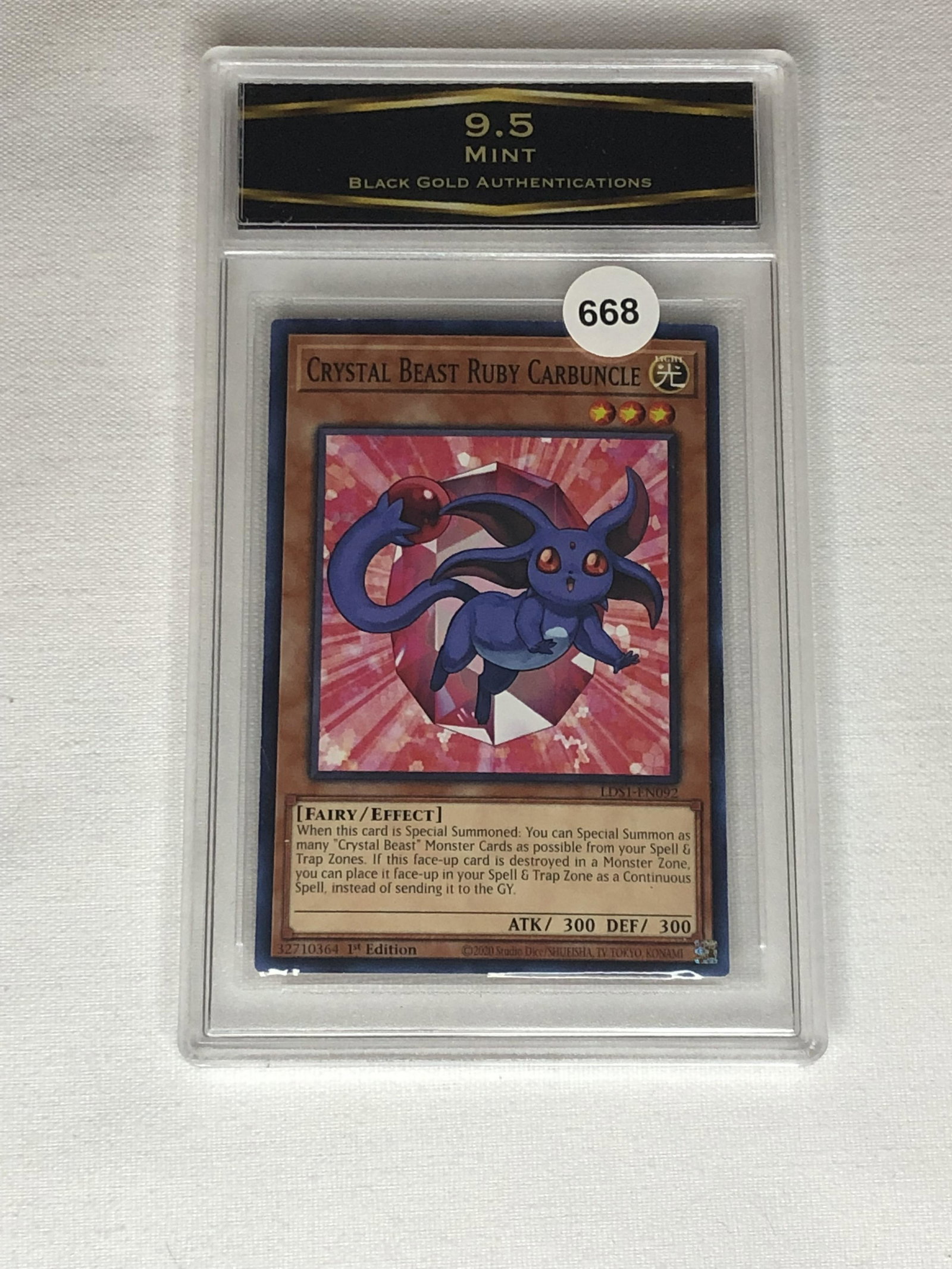 BGA Graded Yu-Gi-Oh! Card: BGA Graded Yu-Gi-Oh! Card