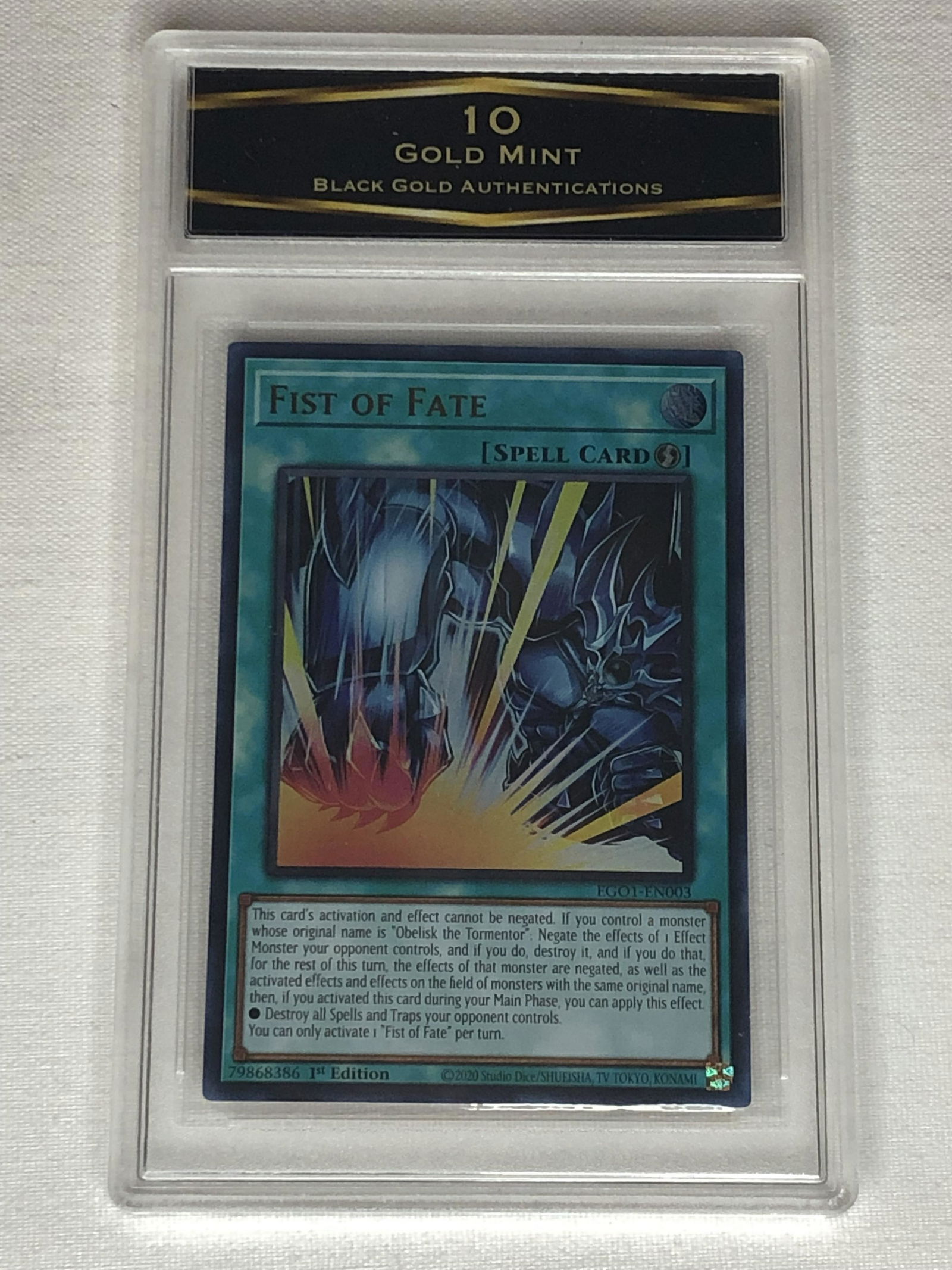 BGA Graded Yu-Gi-Oh! Card: BGA Graded Yu-Gi-Oh! Card