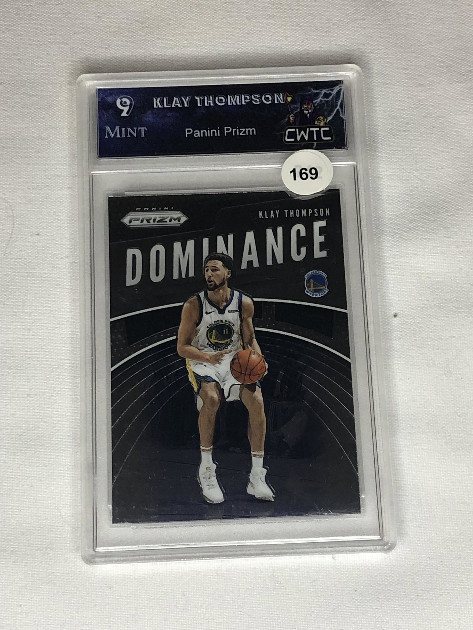 Klay Thompson Panini Prizm Graded CWTC 9 (1 of 1)