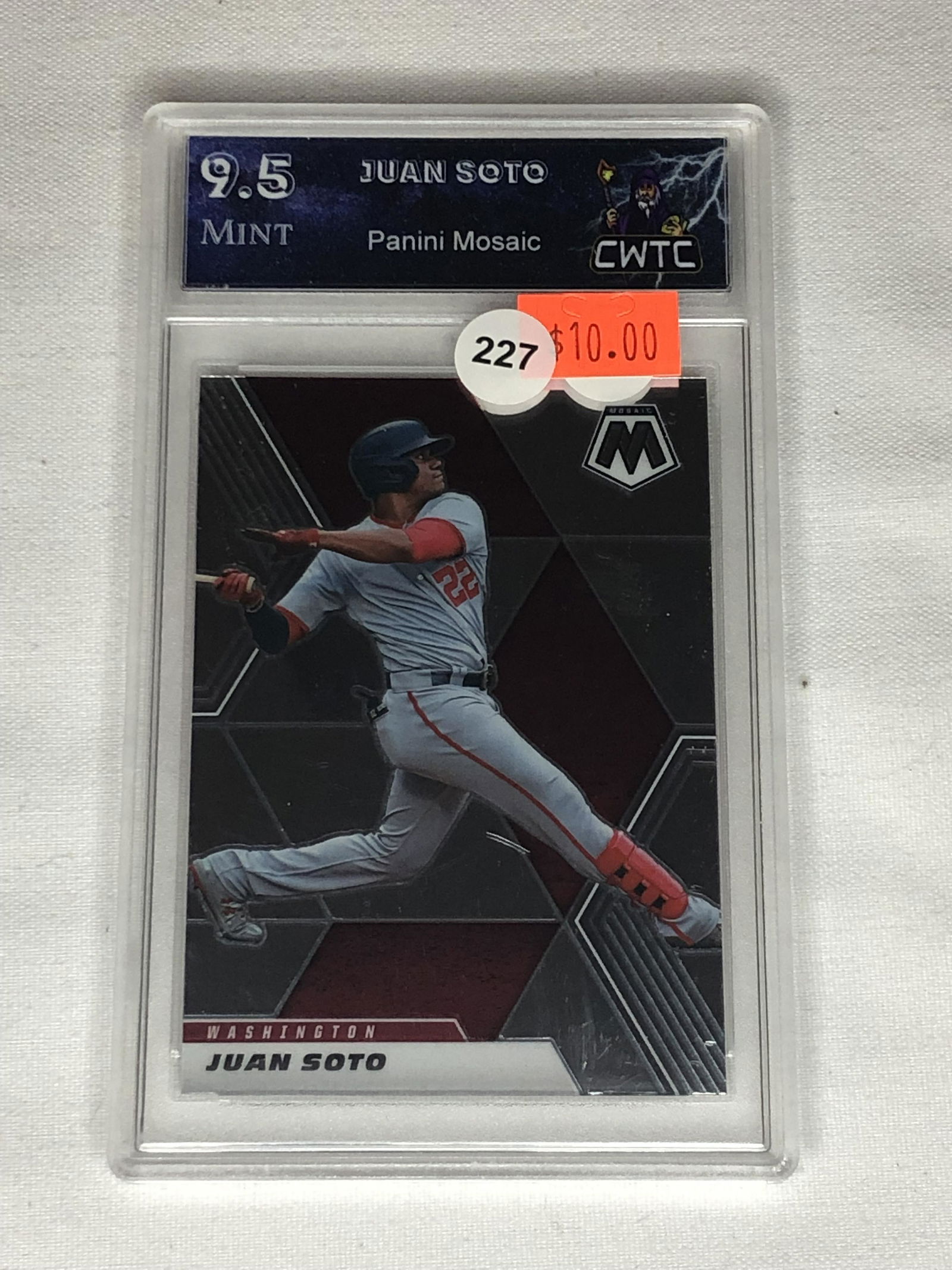 Juan Soto Panini Mosaic Graded CWTC 9.5 (1 of 1)