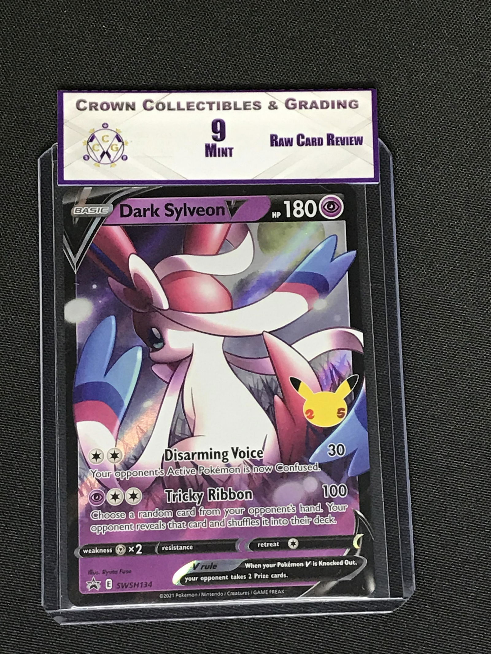 Dark Sylveon V Pokemon Card RCR 9 (1 of 1)