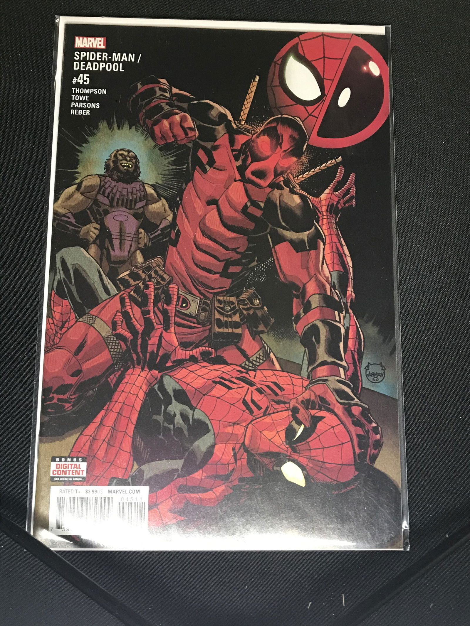 Marvel Spider-Man vs. Deadpool comic book (1 of 1)