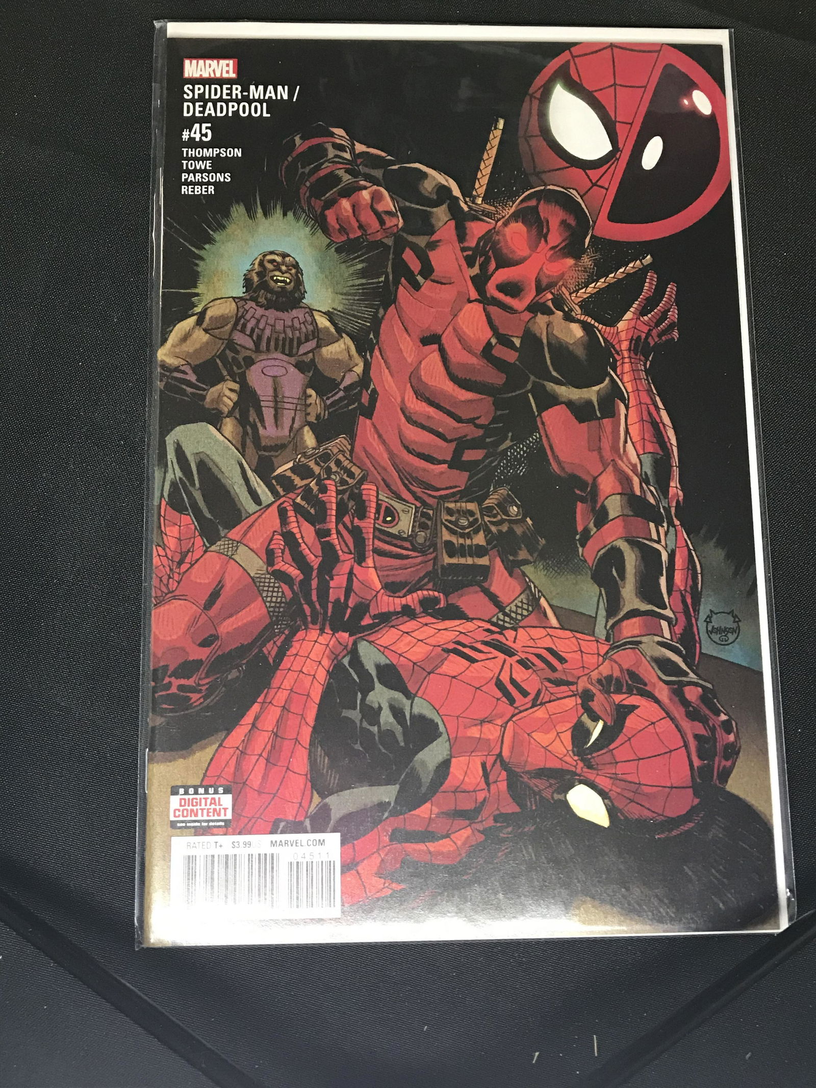 Marvel Spider-Man/Deadpool comic book (1 of 1)
