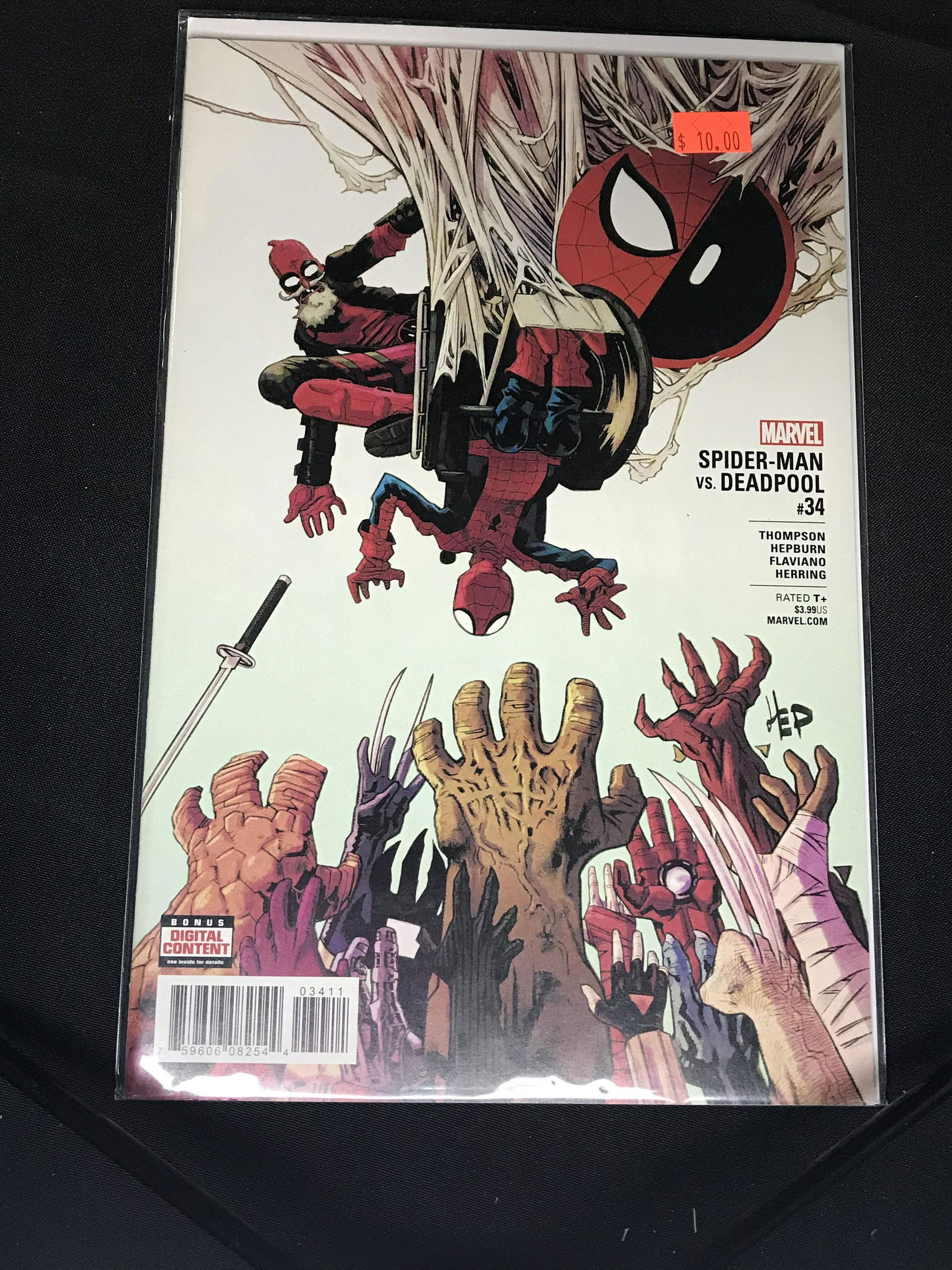 Marvel Spider-Man vs. Deadpool comic book (1 of 1)