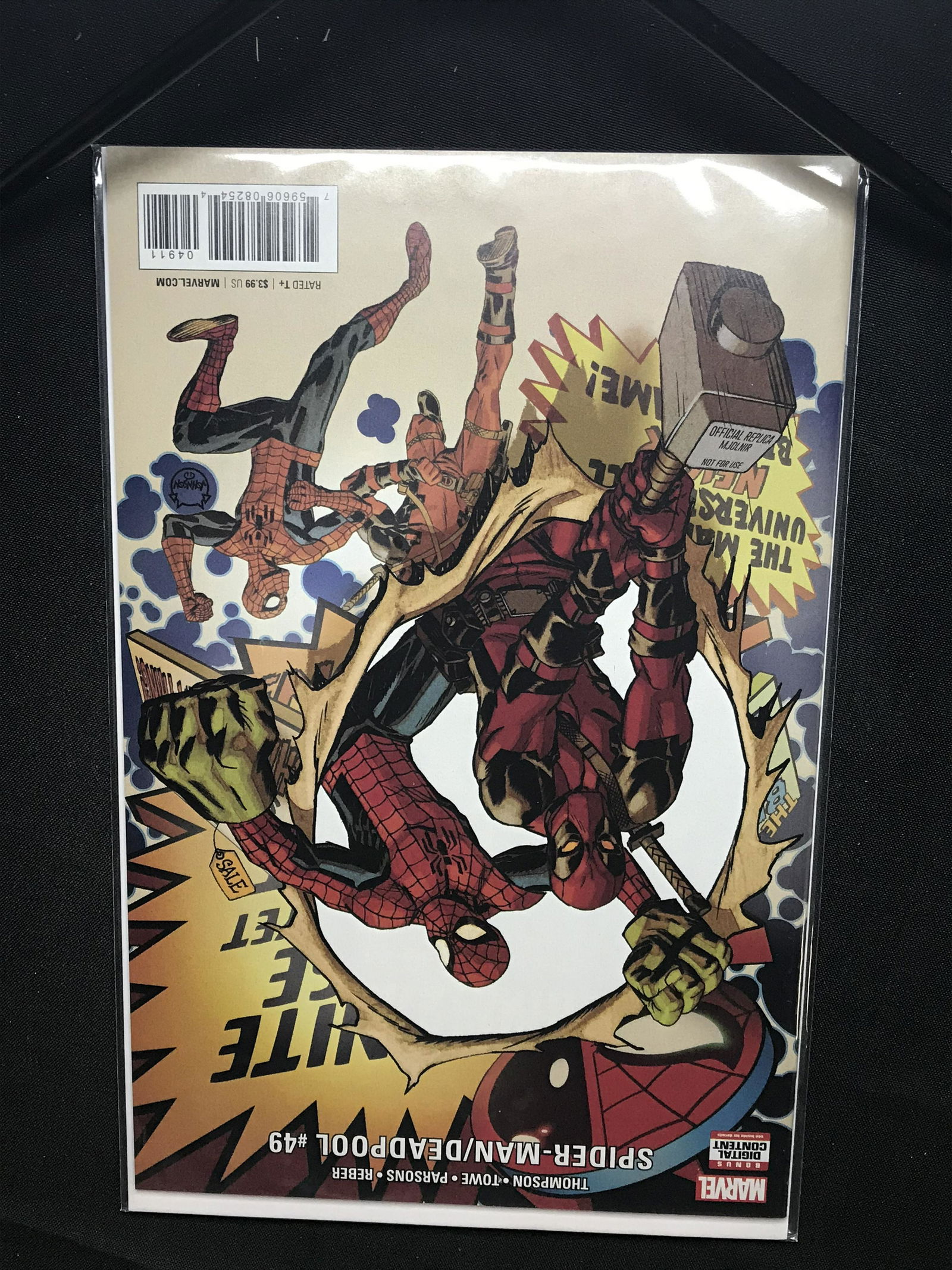 Marvel Spider-Man/Deadpool comic book (1 of 1)