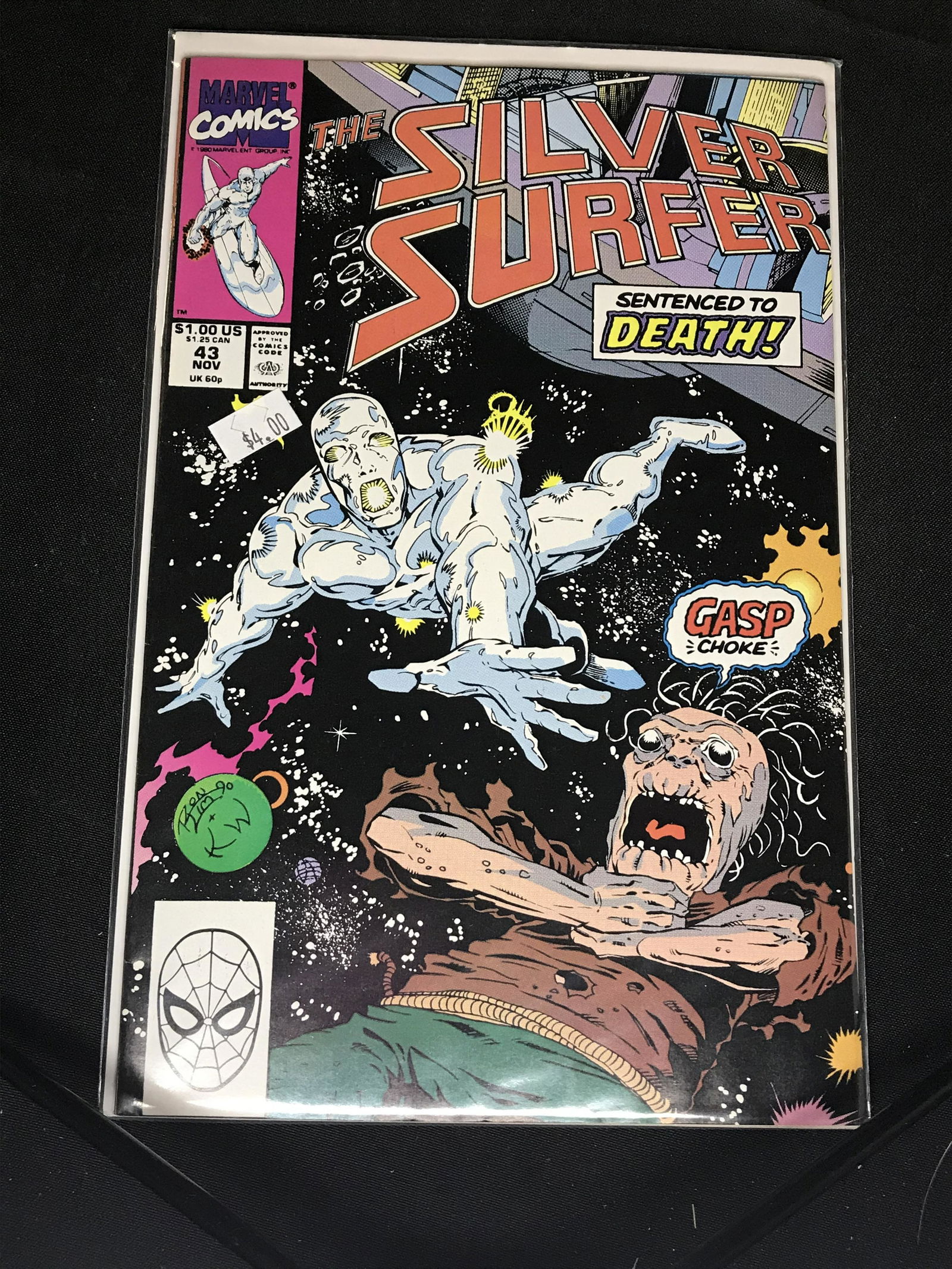Marvel Silver Surfer comic book (1 of 1)