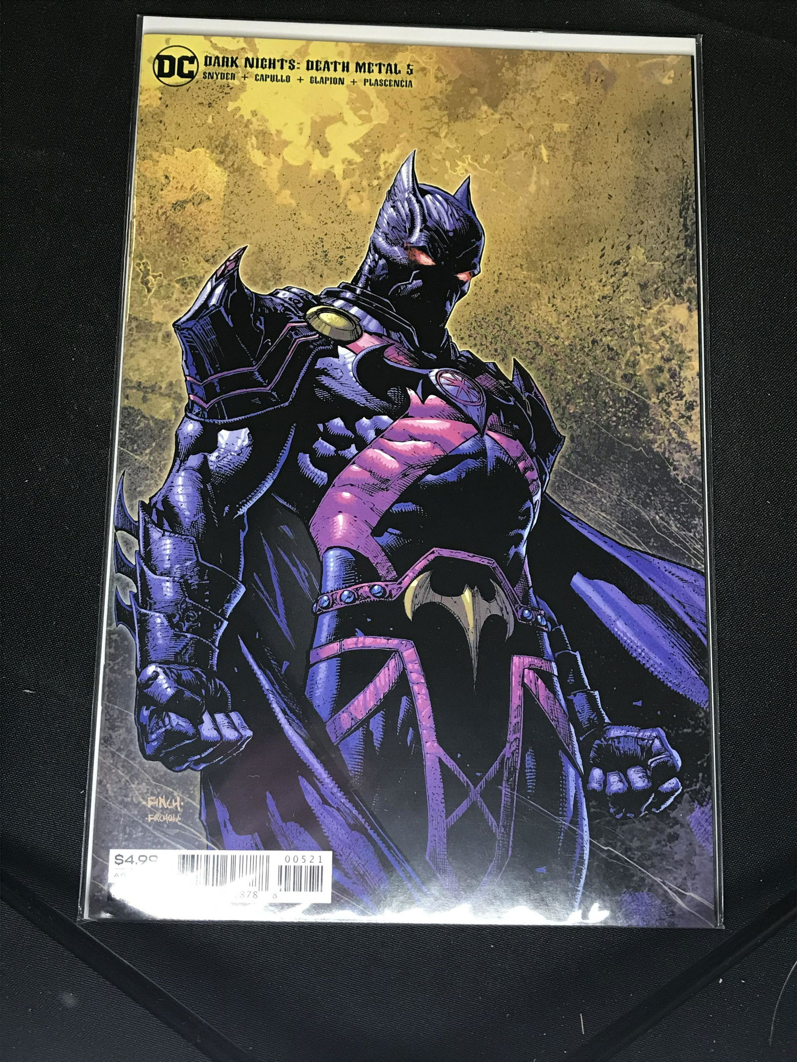 DC Dark Nights: Death Metal 5 comic book (1 of 1)