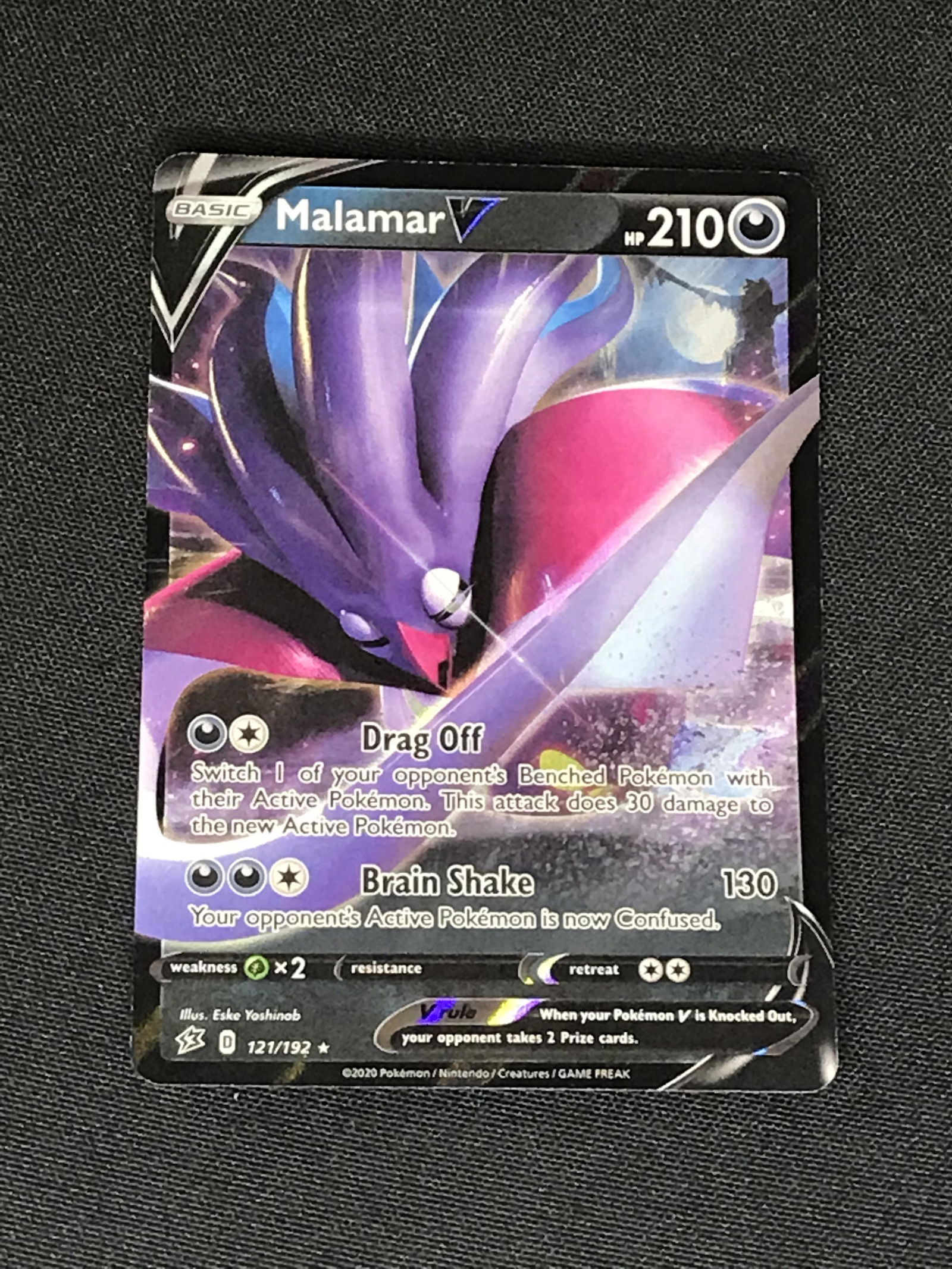 Malamar V Pokemon single (1 of 1)