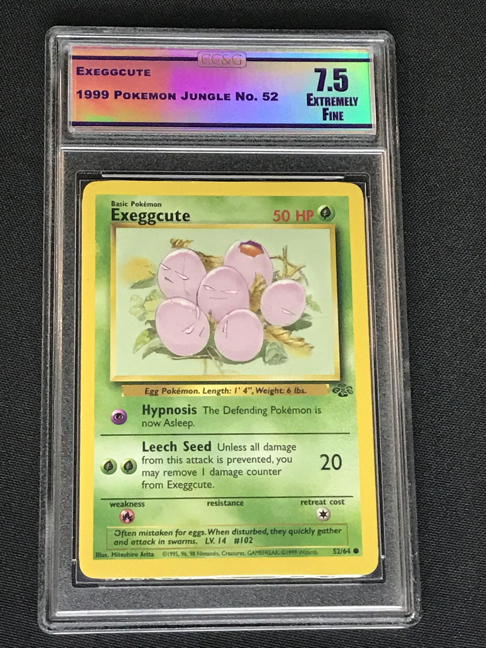 Exeggcute Jungle Set CC&G 7.5 (1 of 1)