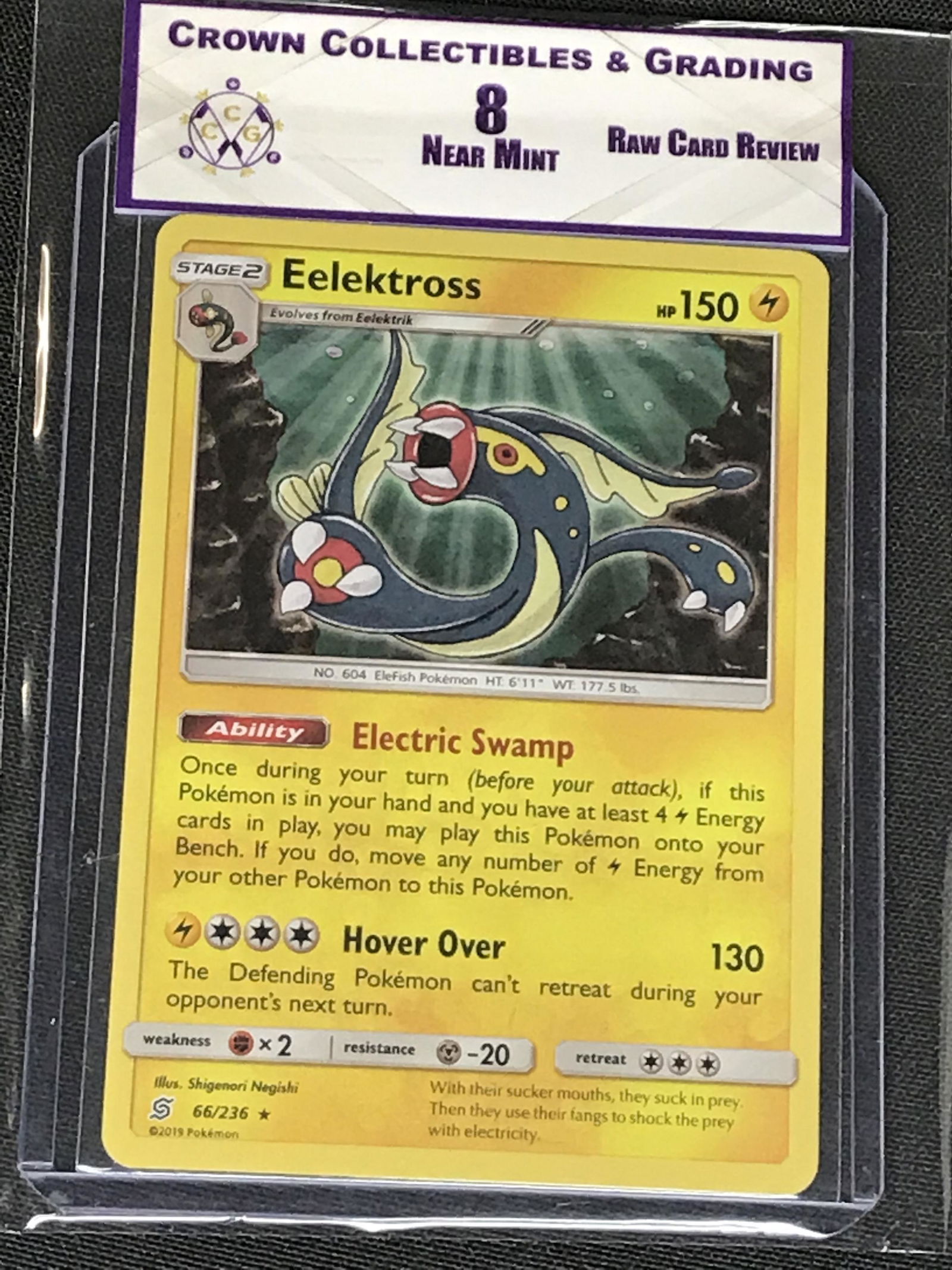 Elecross Holo Pokemon Card RCR 8 (1 of 1)