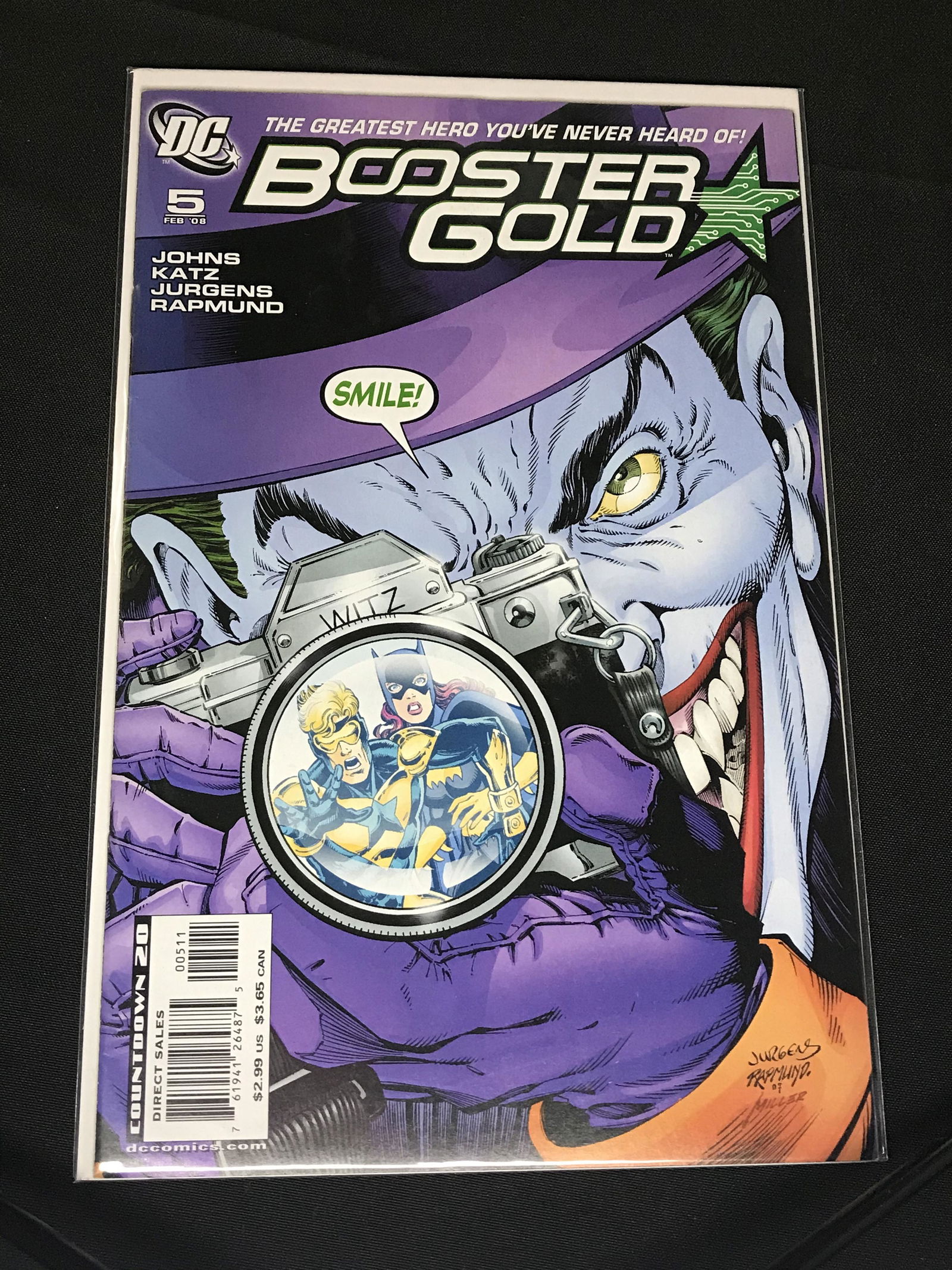 DC Booster Gold Comic Book (1 of 1)