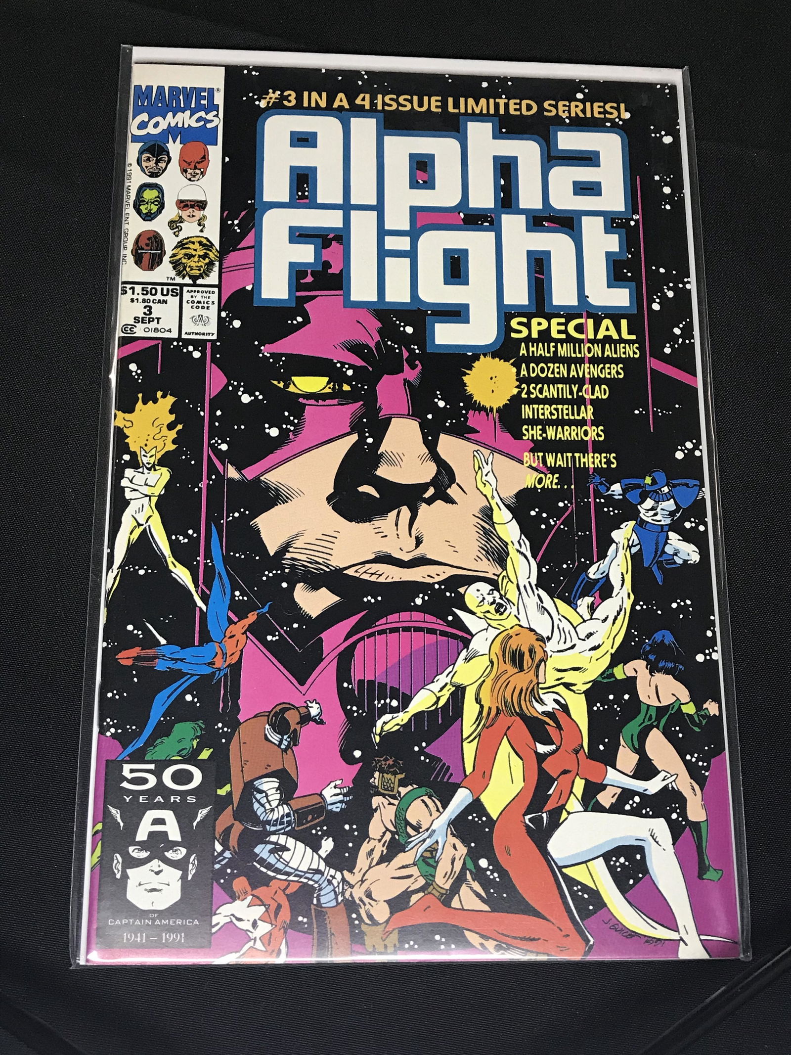 Bronze Age Marvel Alpha Flight Comic Book (1 of 1)