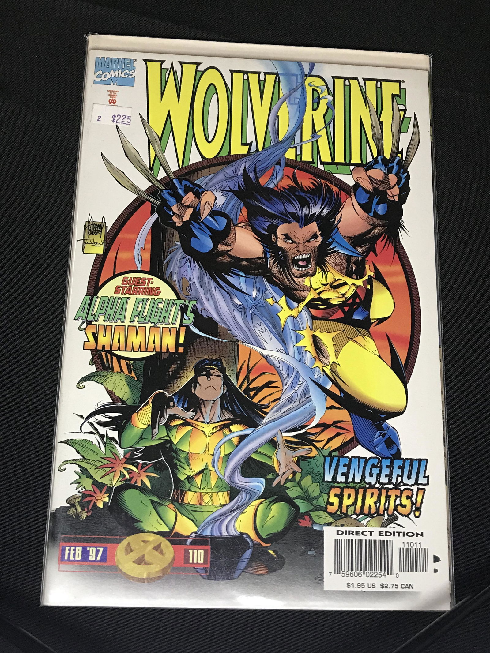 Marvel Wolverine Comic Book (1 of 1)