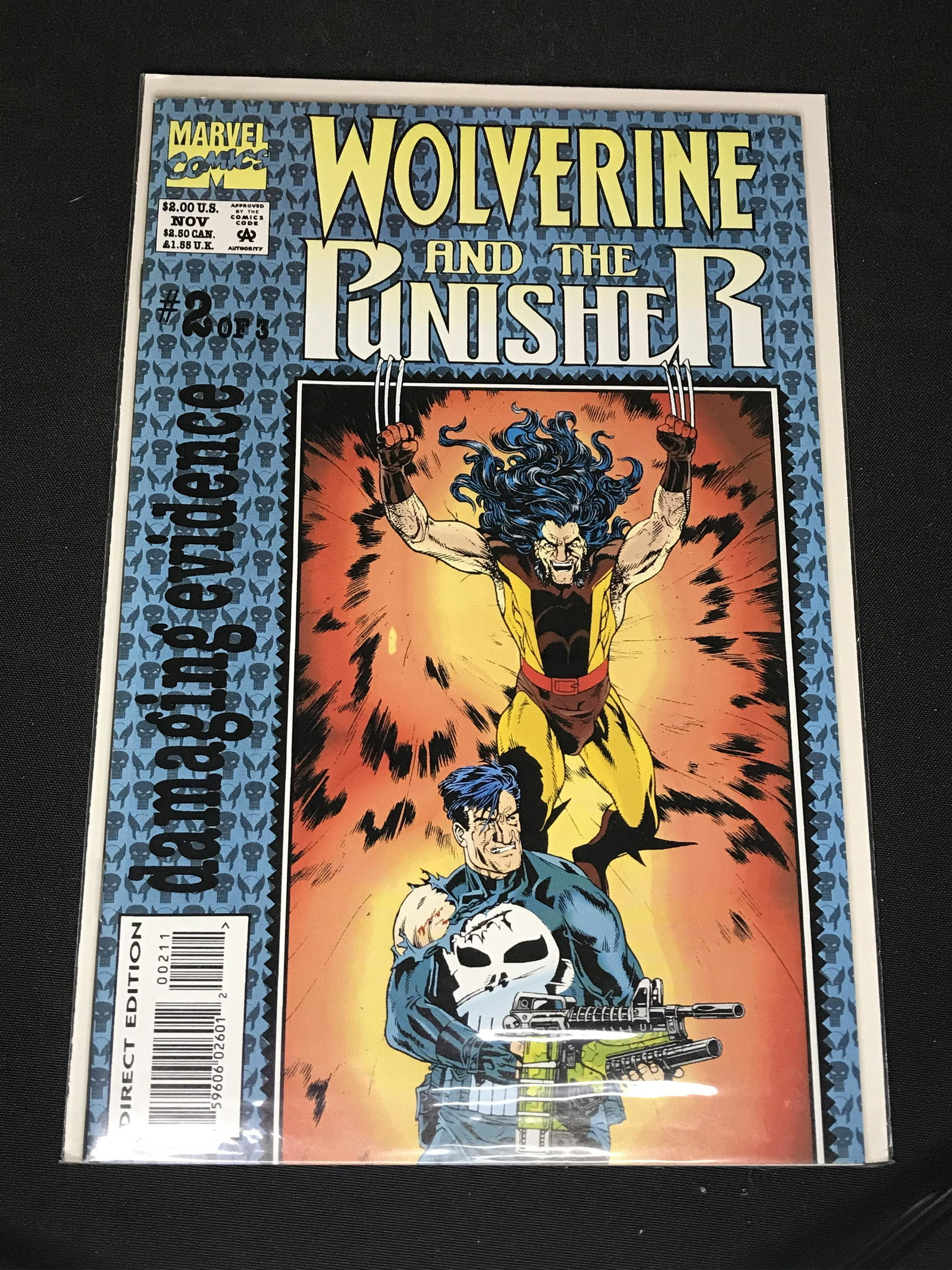 Marvel Wolverine & Punisher Comic Book (1 of 1)
