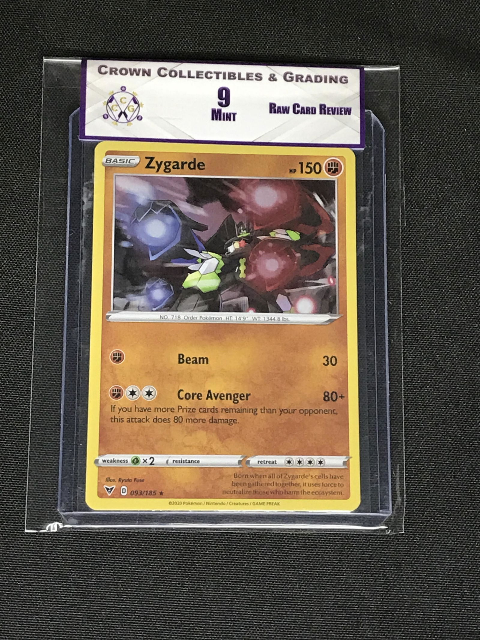 Zygarde Holo RCR 9 (1 of 1)