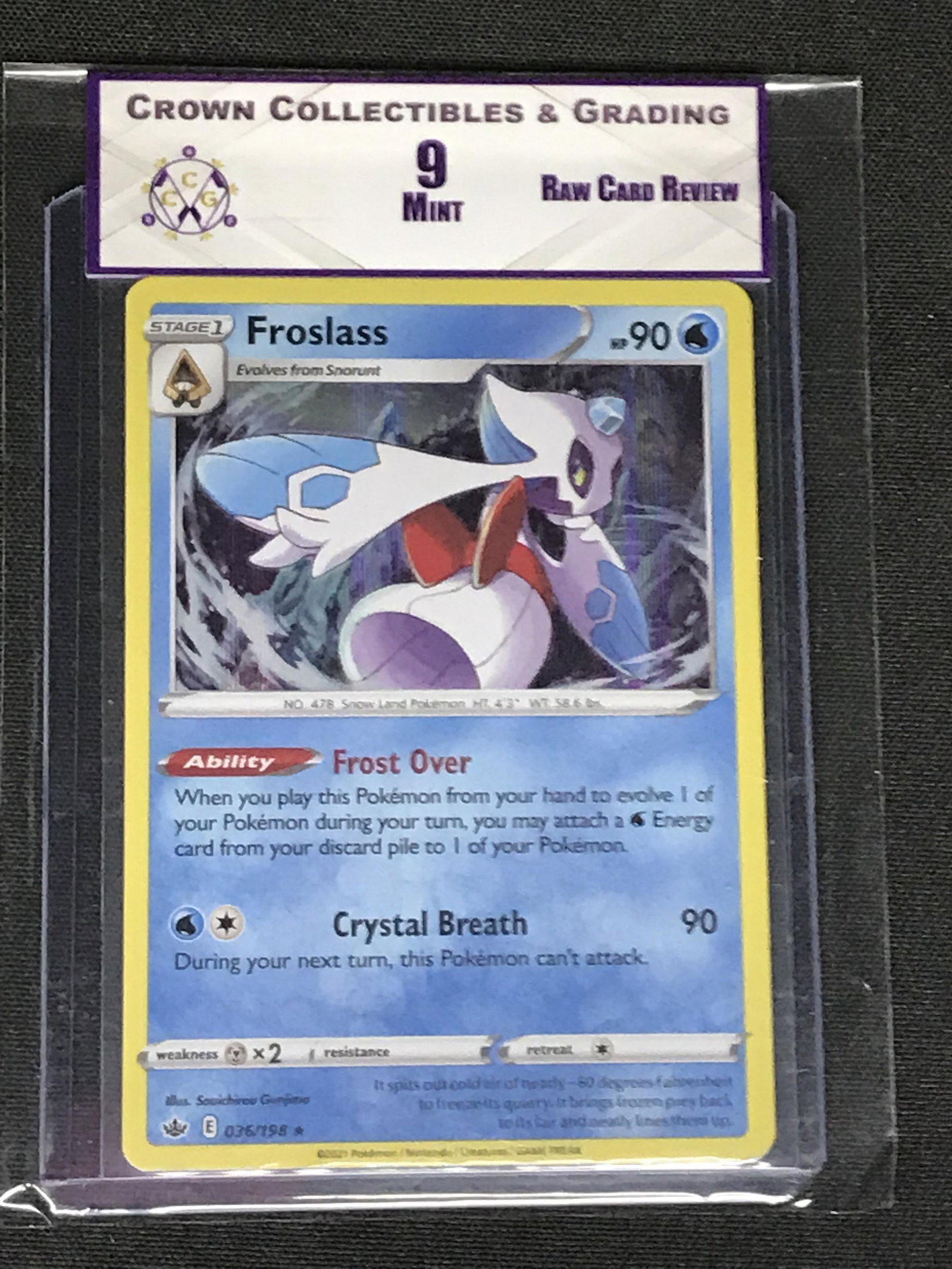 Froslass Holo RCR 9 (1 of 1)