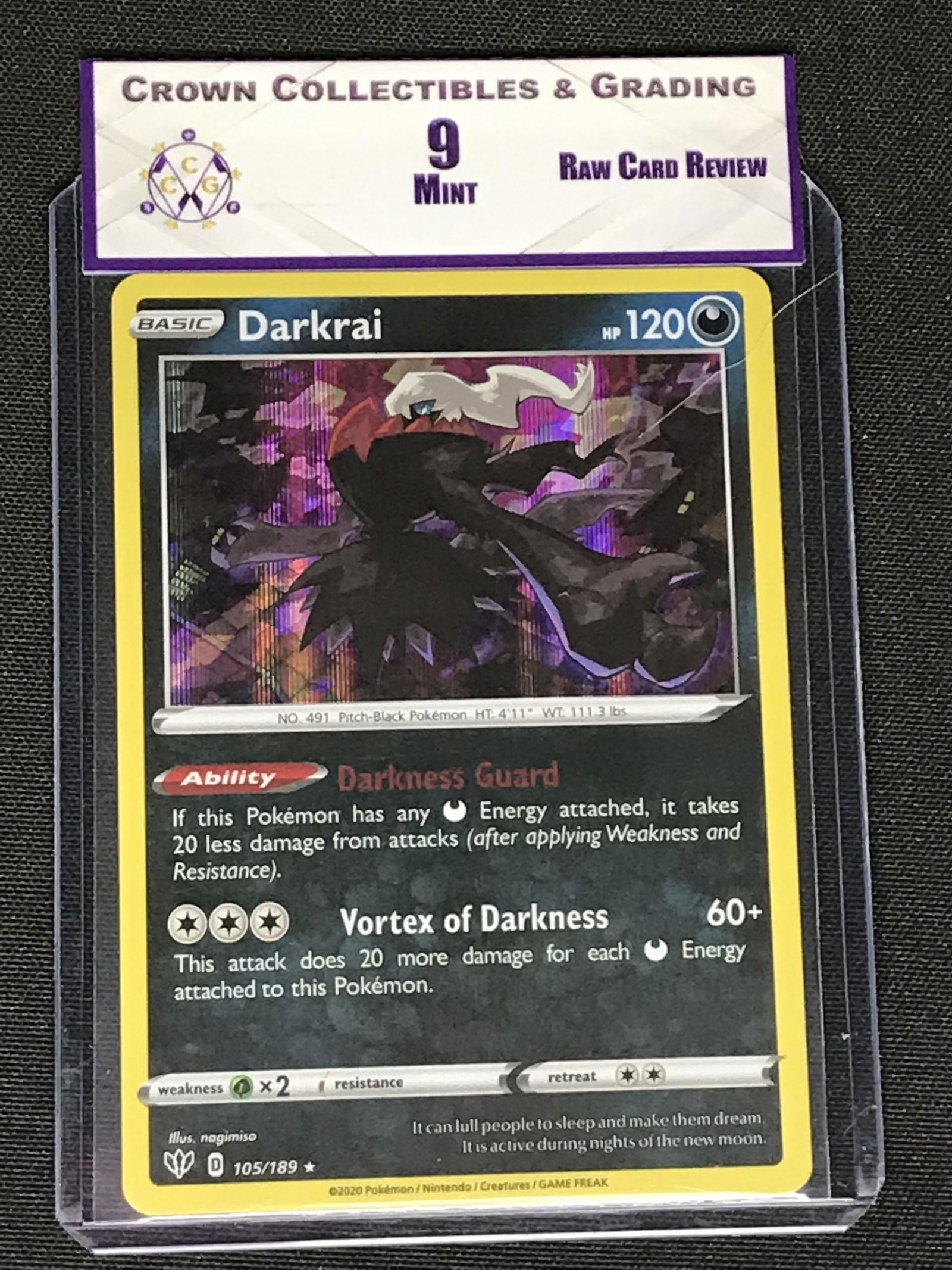 Darkrai Holo RCR 9 (1 of 1)