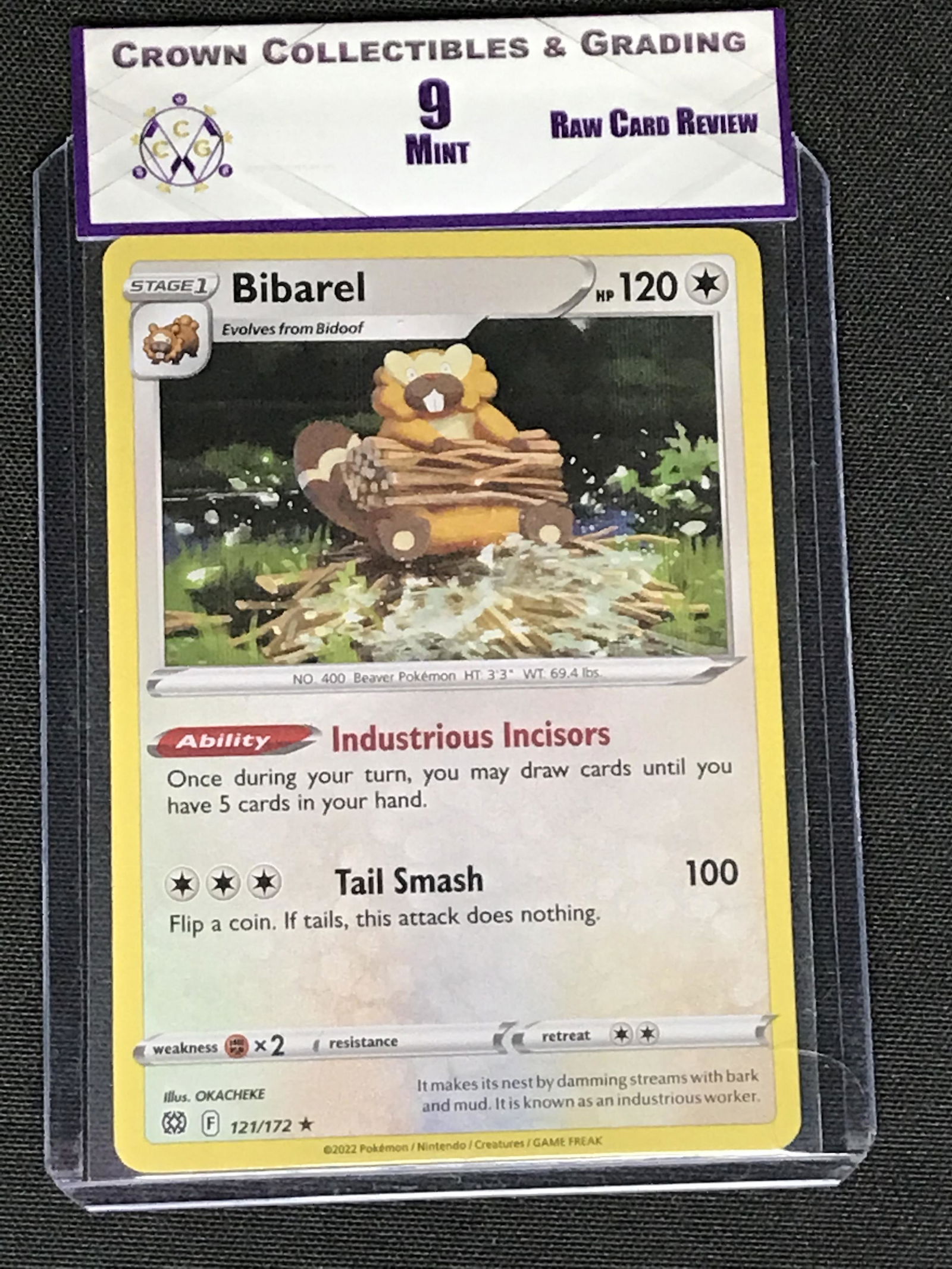 Bibarel Holo RCR 9 (1 of 1)