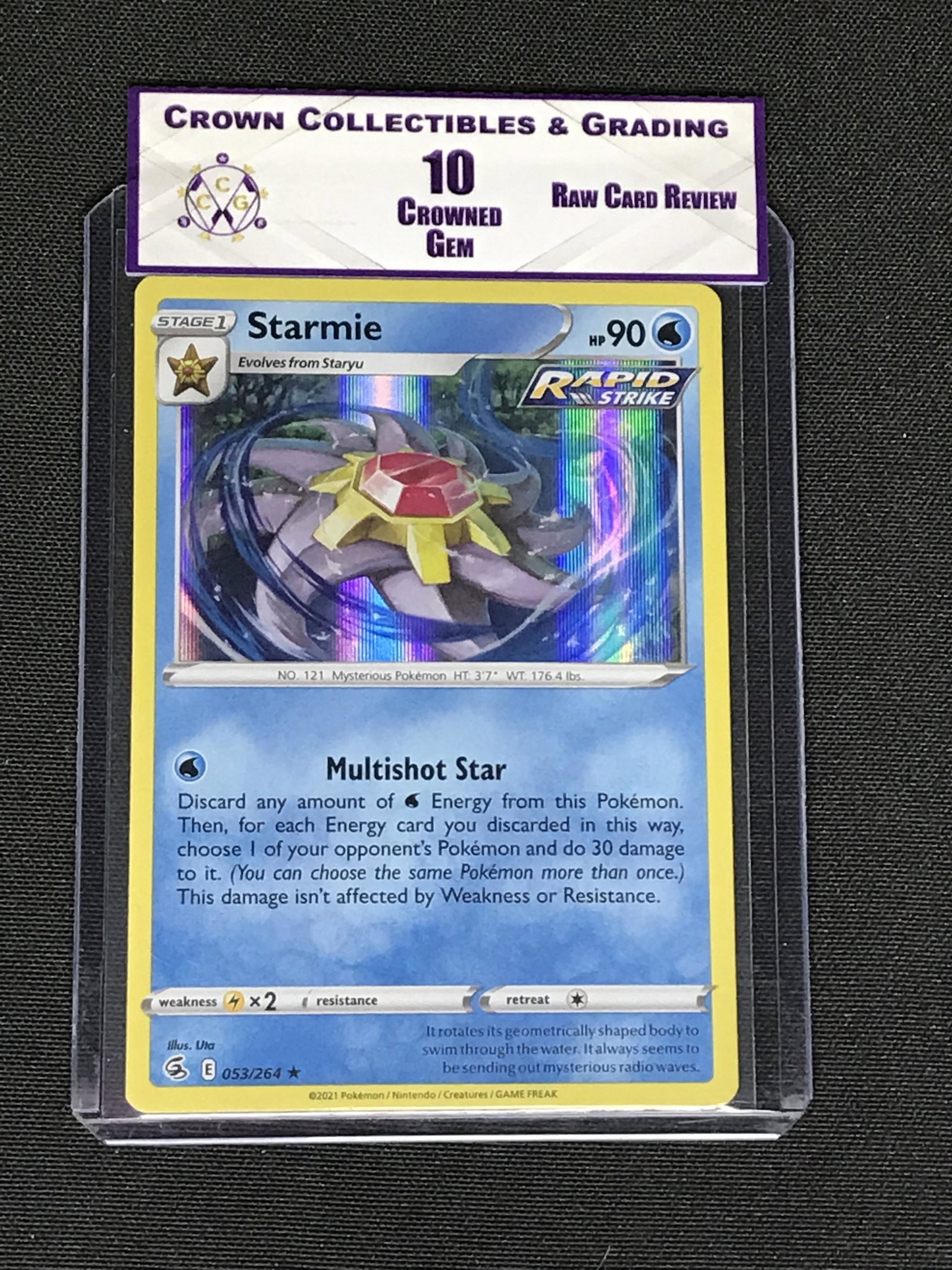 Starmie Holo RCR 10 (1 of 1)