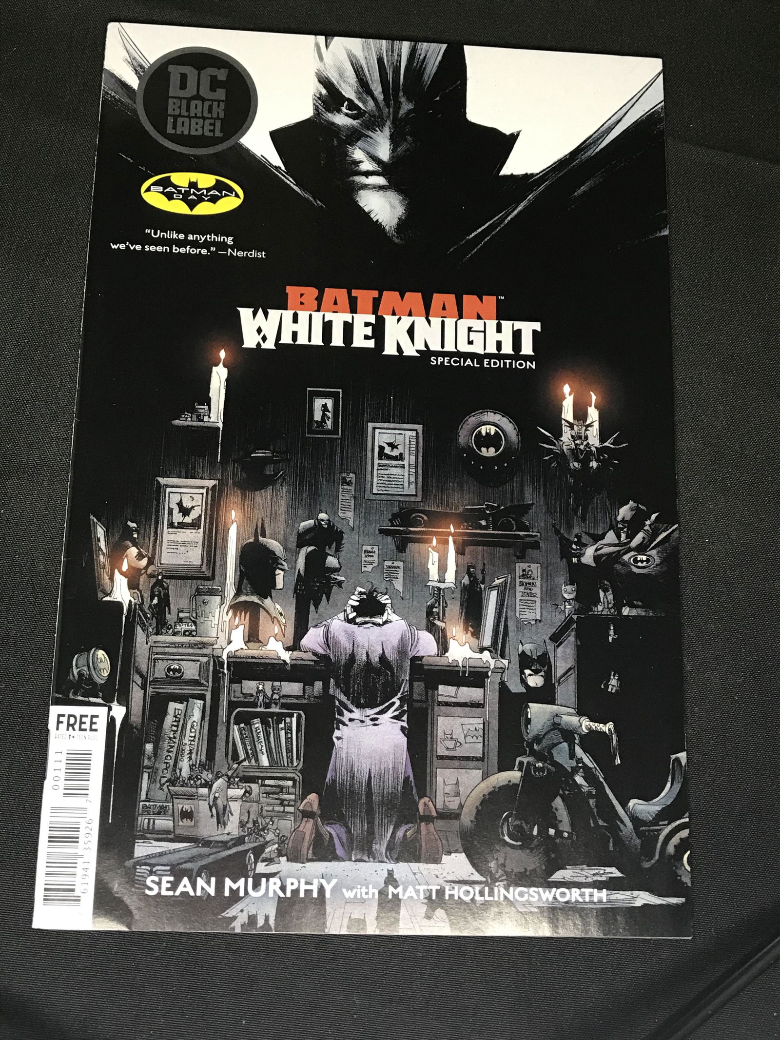 DC Batman White Night Comic Book (1 of 1)