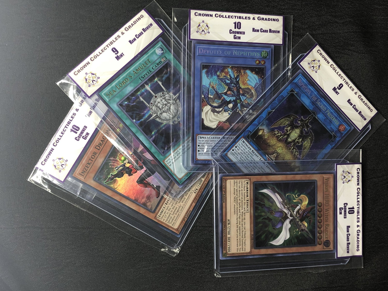 Lot of 5 Holographic RCR Yu-Gi-Oh! Cards: Lot of 5 Holographic RCR Yu-Gi-Oh! Cards