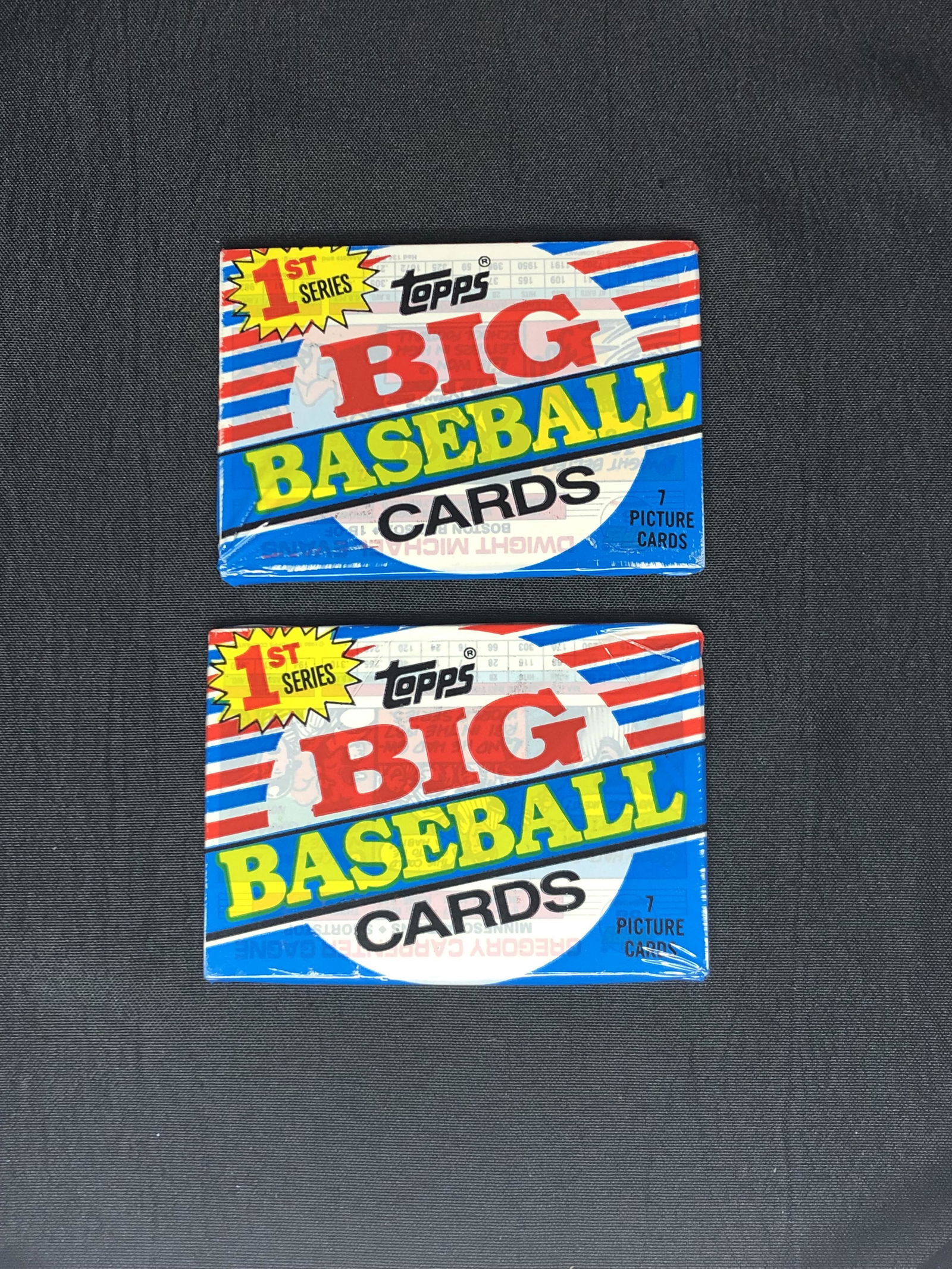 Topps Big Baseball Card Packs 1st Series Lot of 2 (1 of 1)