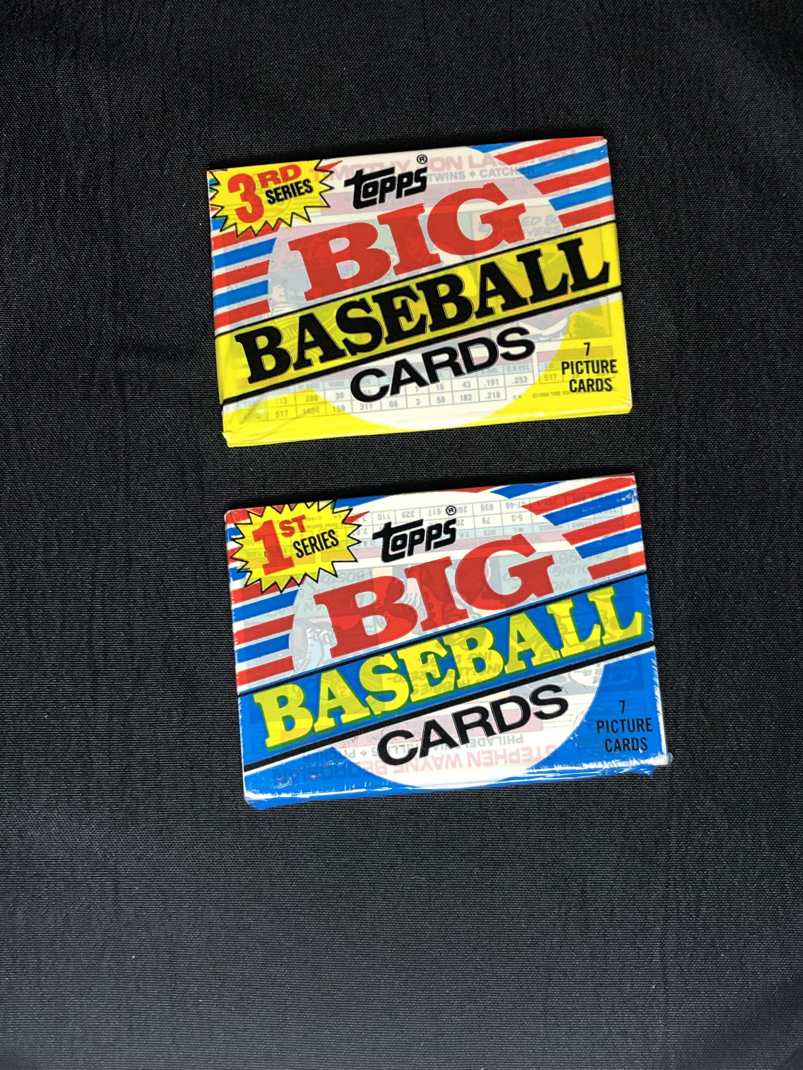 Topps Big Baseball Card Packs 1st & 3rd Series Lot of 2 (1 of 1)
