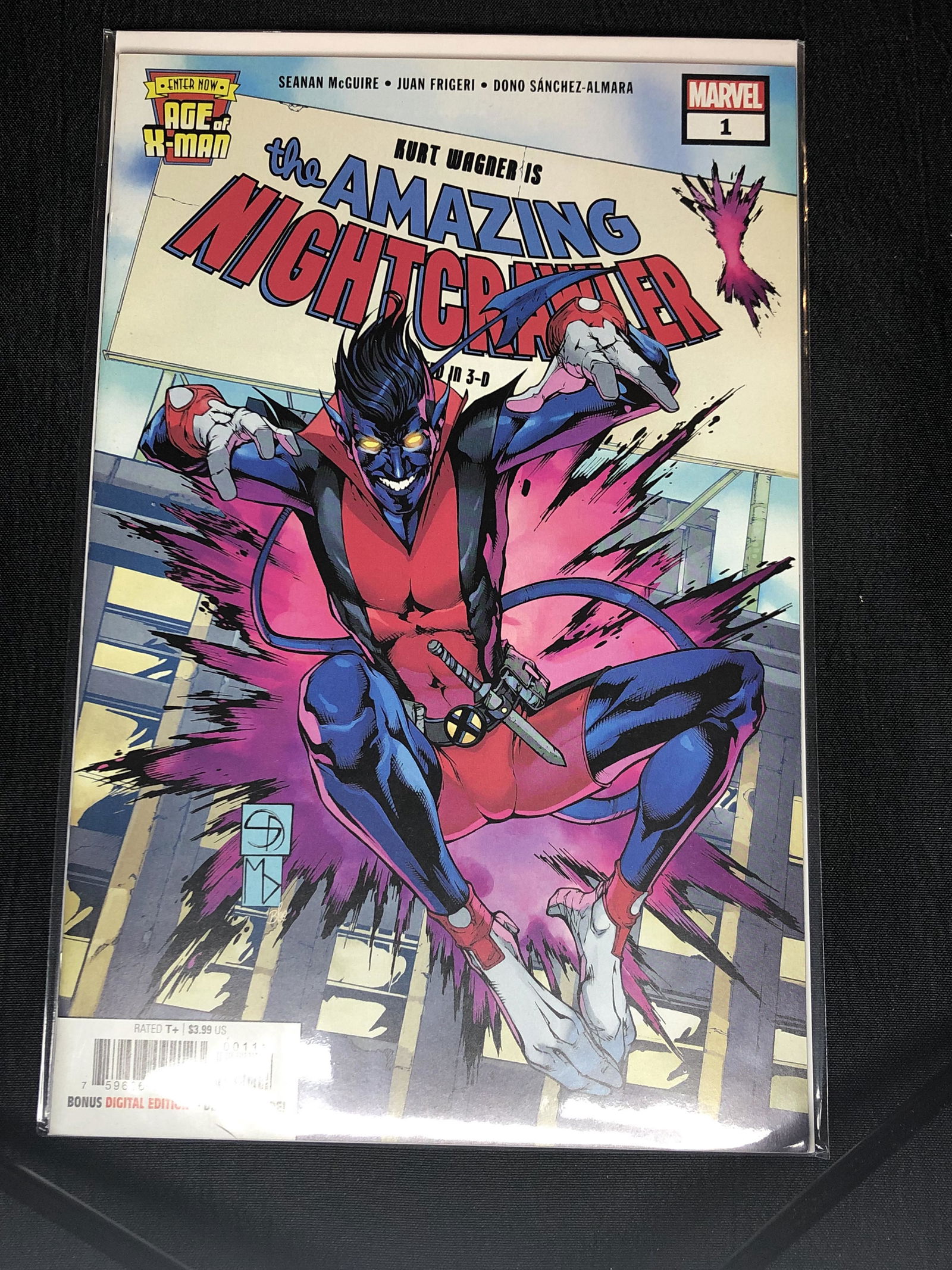 Marvel The Amazing Nightcrawler Issue #1 Comic Book (1 of 1)