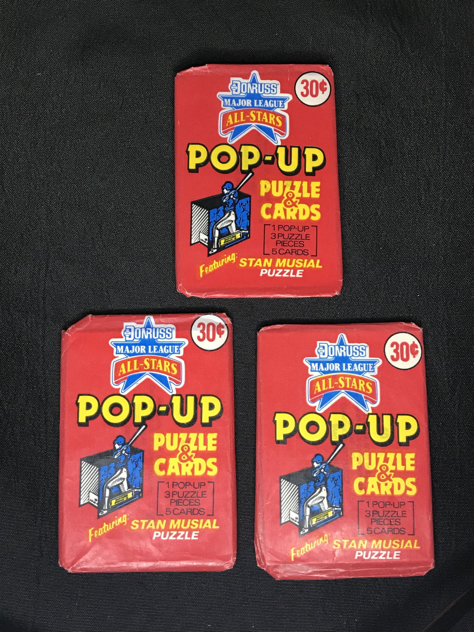 Lot of Donruss Major League All-Stars packs (1 of 1)