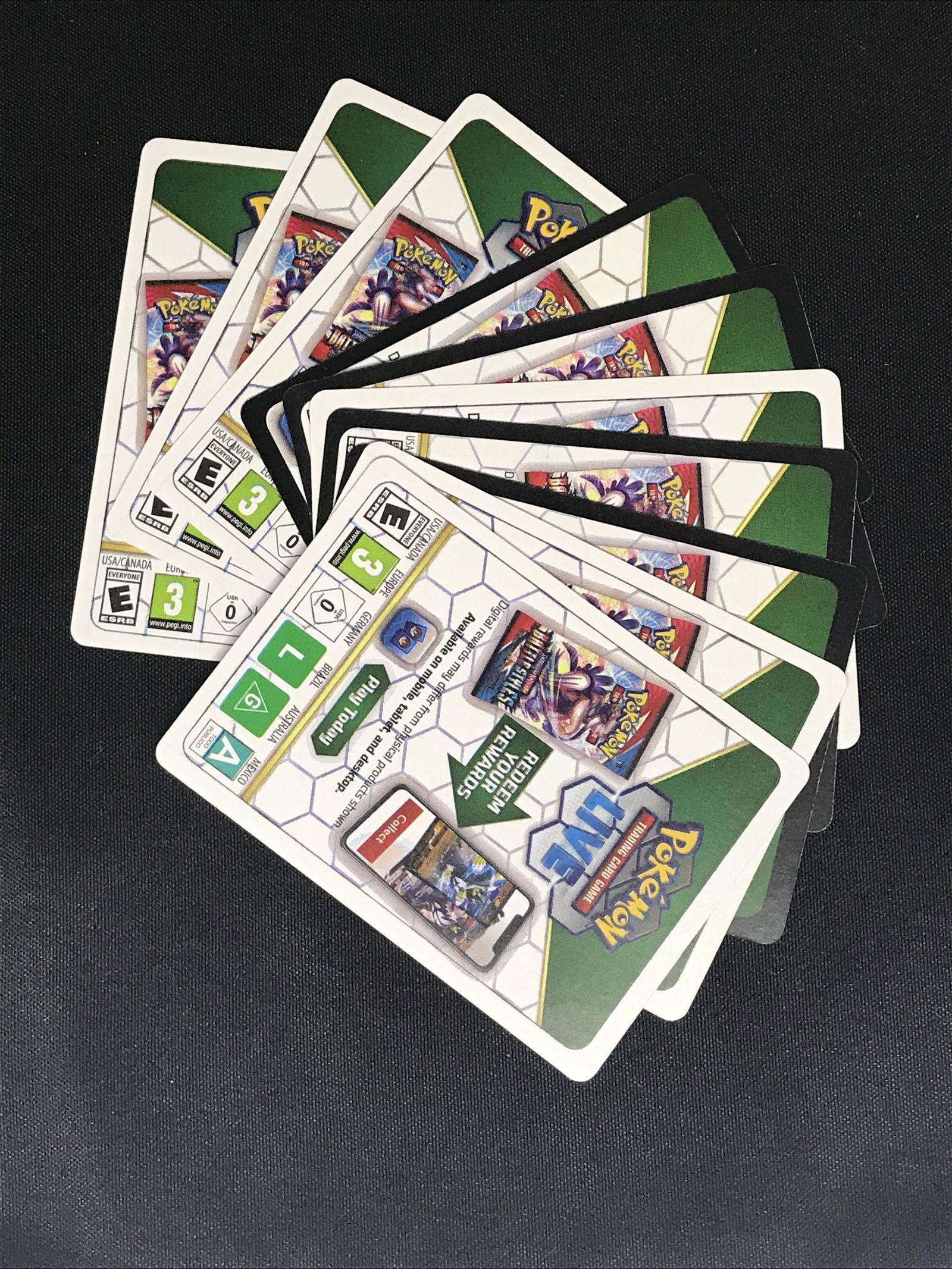 Lot of Pokemon Code Cards (1 of 1)
