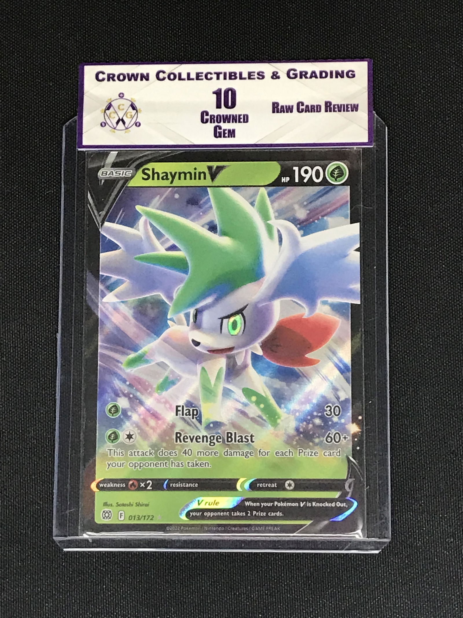 Shaymin V Pokemon RCR 10 (1 of 1)